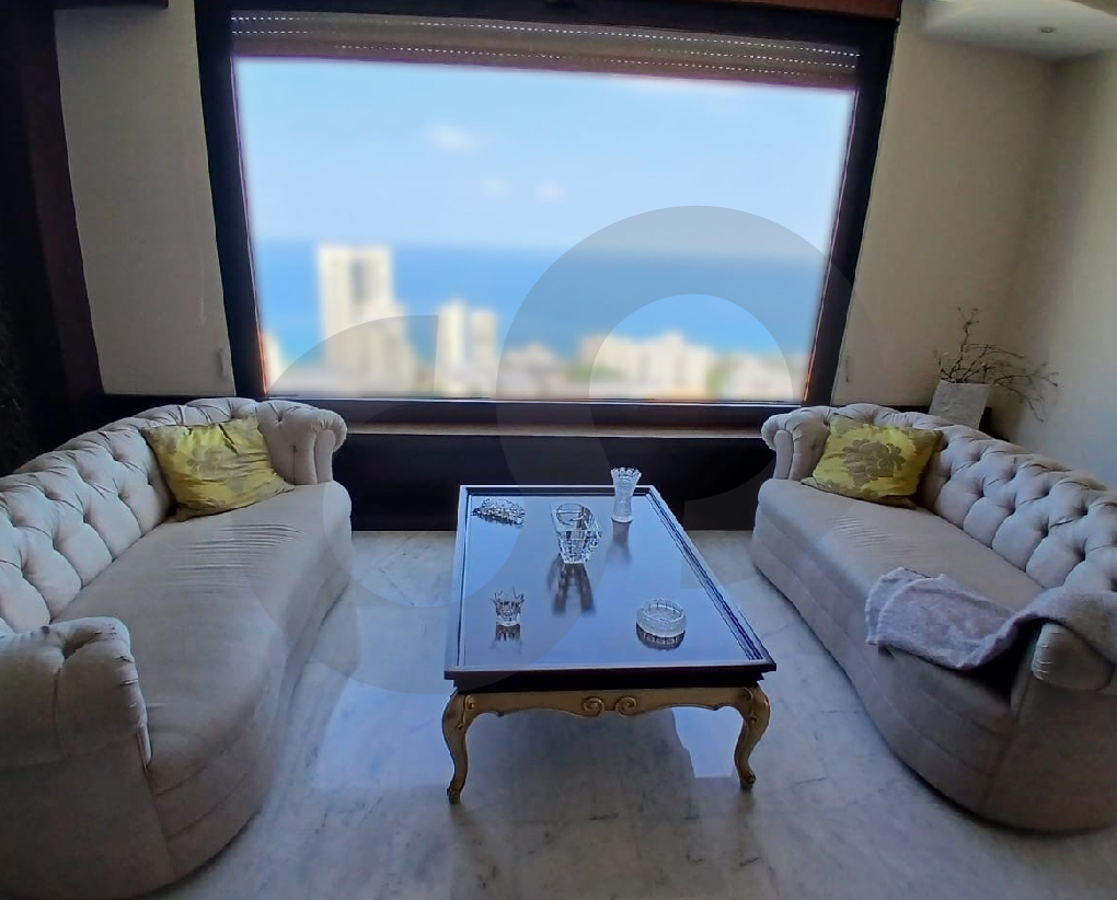 Panoramic Full Sea View/High Floor Luxury Residence/Beirut/Hamra Bliss — الصورة 2