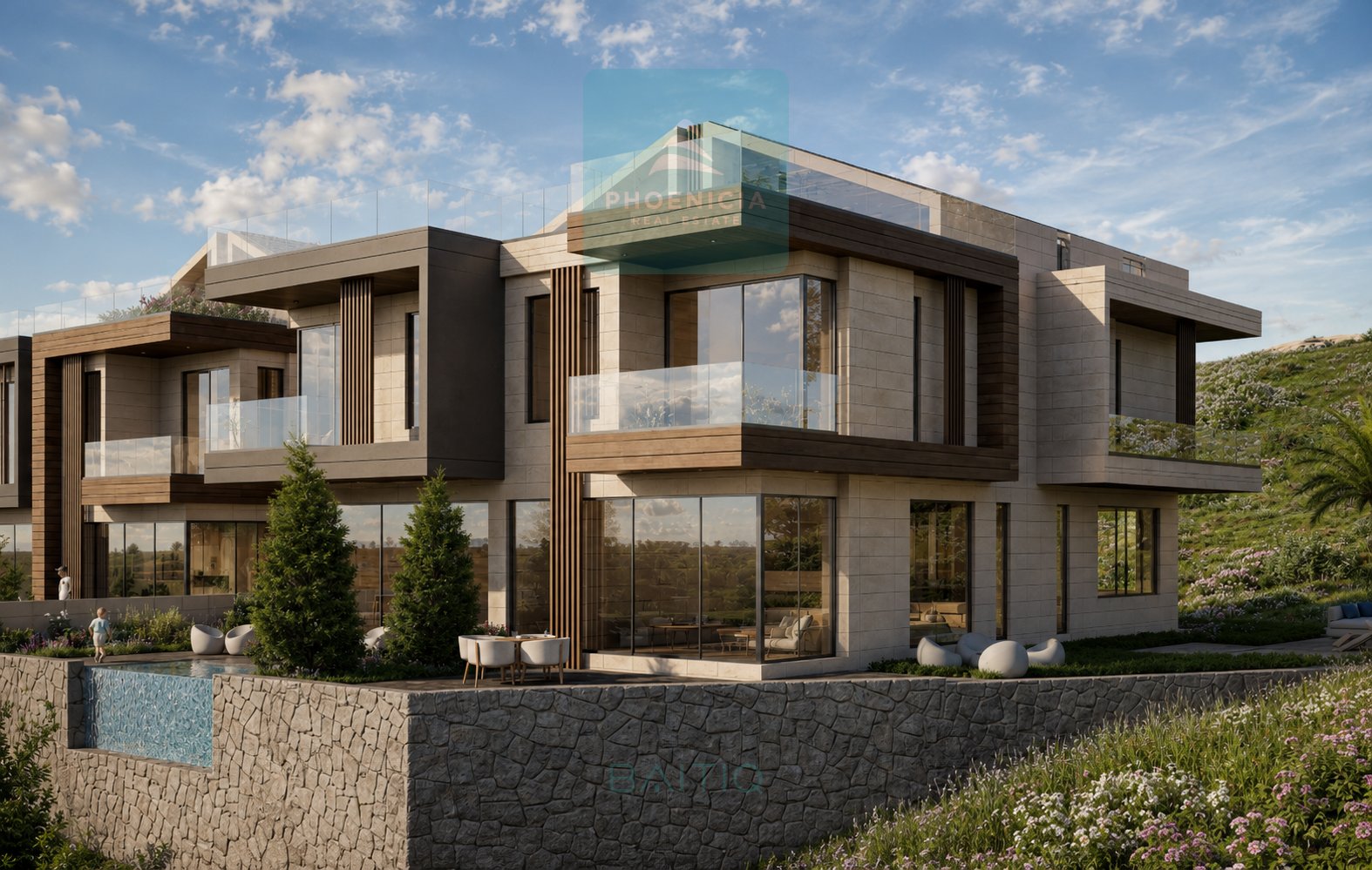 Safra Palms Villa Under Construction For Sale — الصورة 3