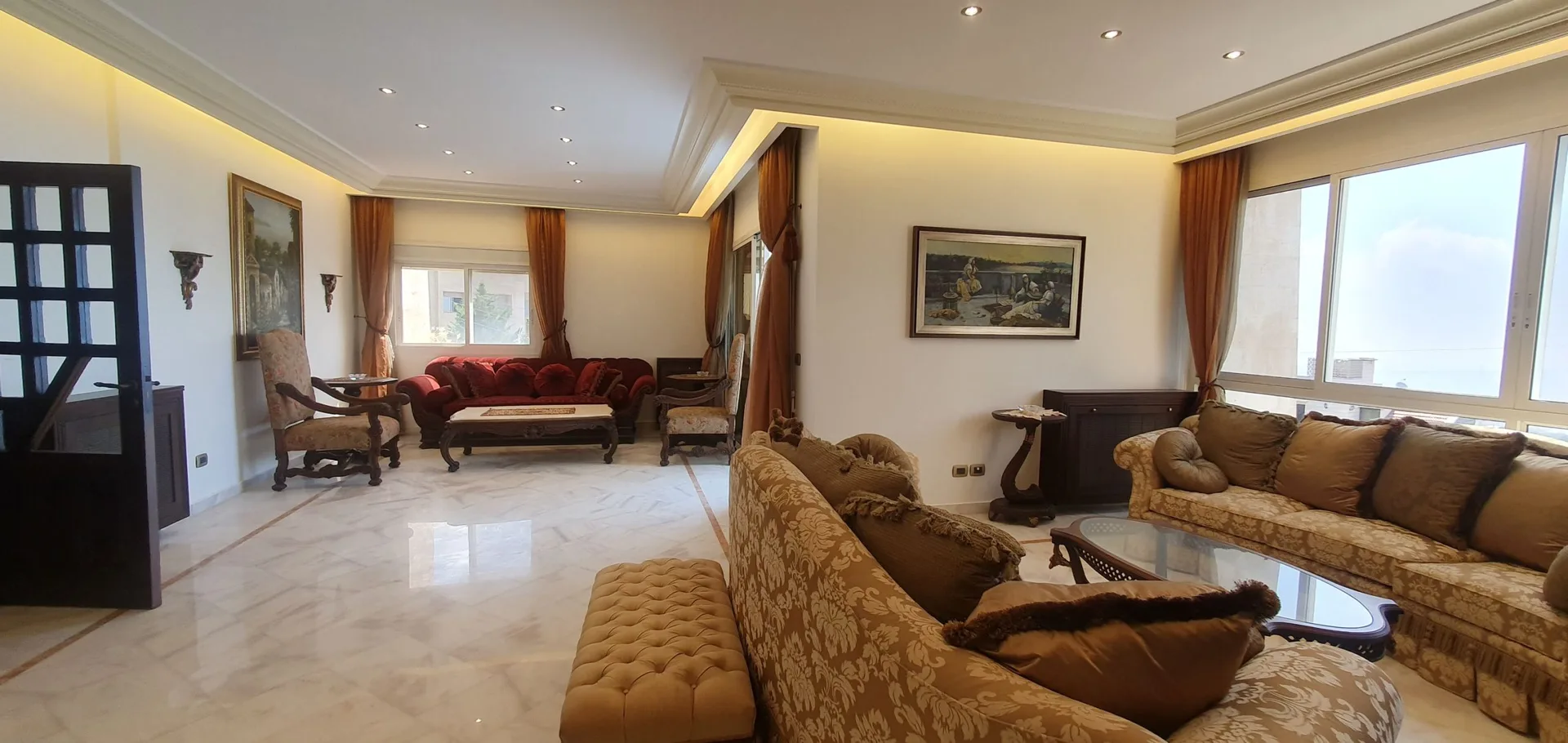Sea View Furnished Apartment For Rent In Ain Saade