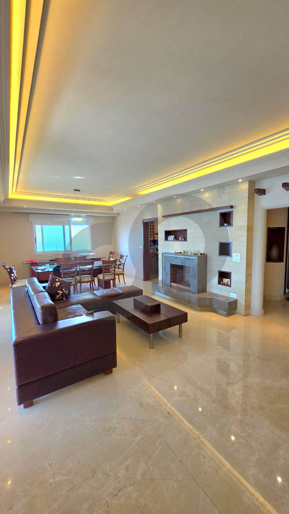 Fully Furnished /Private Building /Sea and Mountain View/KFARHBAB,KESEROUAN — الصورة 3