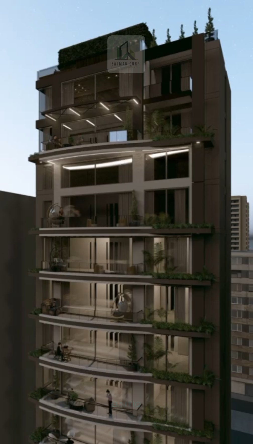 Modern Apartment in Calla Resident in Ramlet El Bayda 4th floor - شقة نموذجيه في كالا - الرملة البيضاء - طابق 4