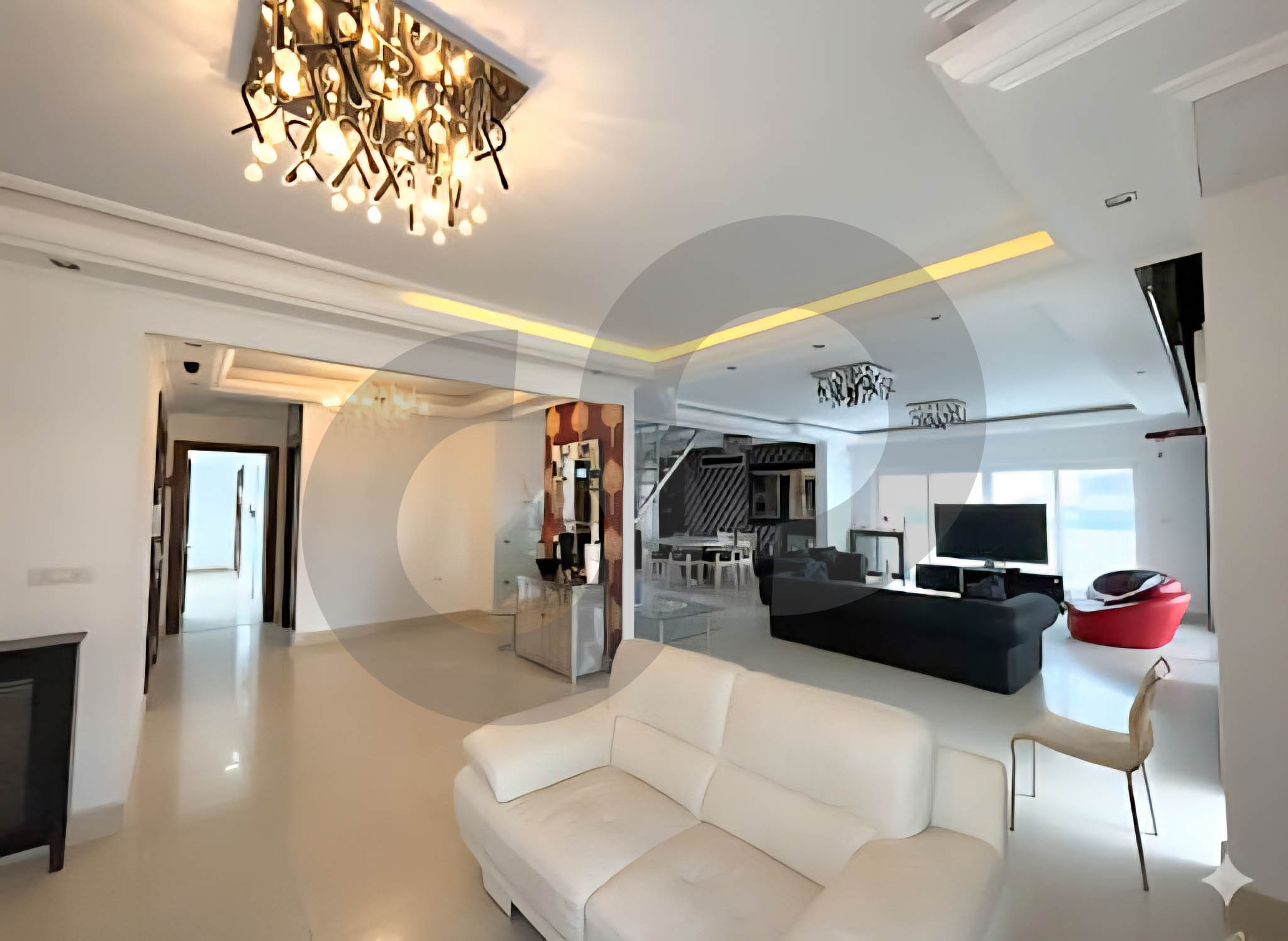 duplex, panoramic sea view, keserwan, sahel alma — الصورة 3