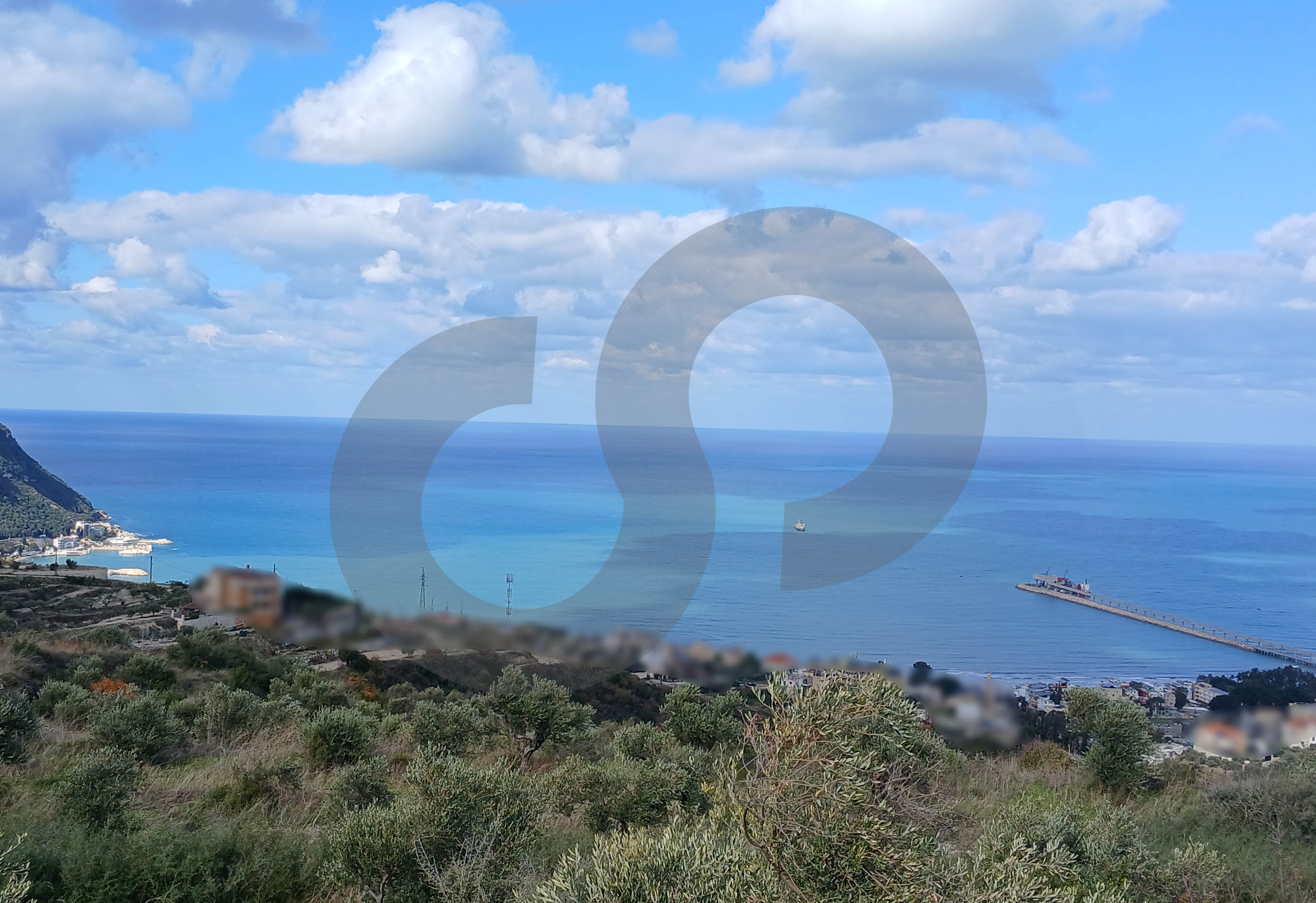 full sea view, 60$/sqm, kefraya — photo 3