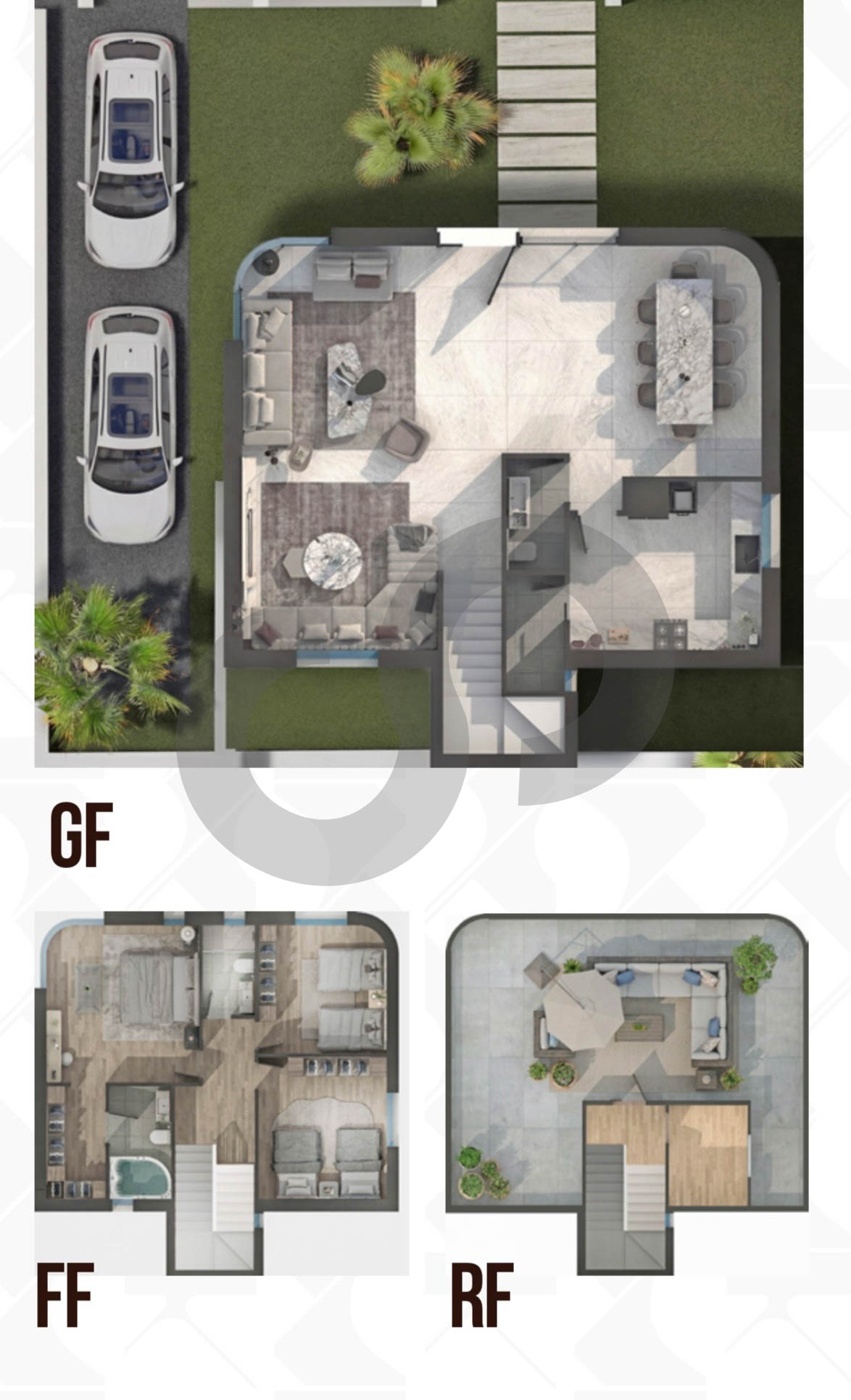 Under Construction, Terrace, Garden, Ras Maska — الصورة 3