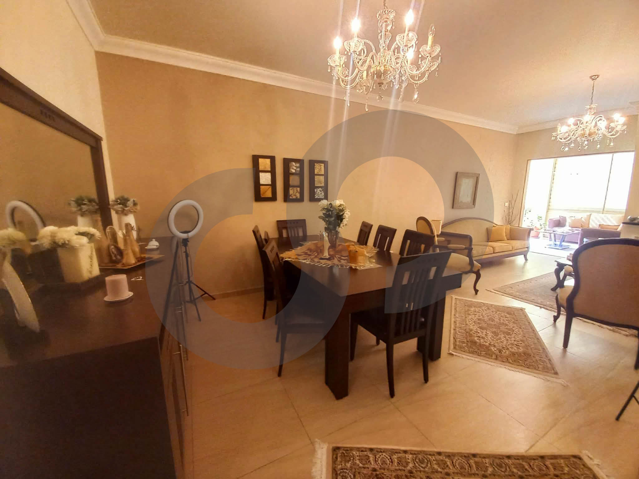 2 terraces, parking, sea view, furnished, safra — الصورة 3