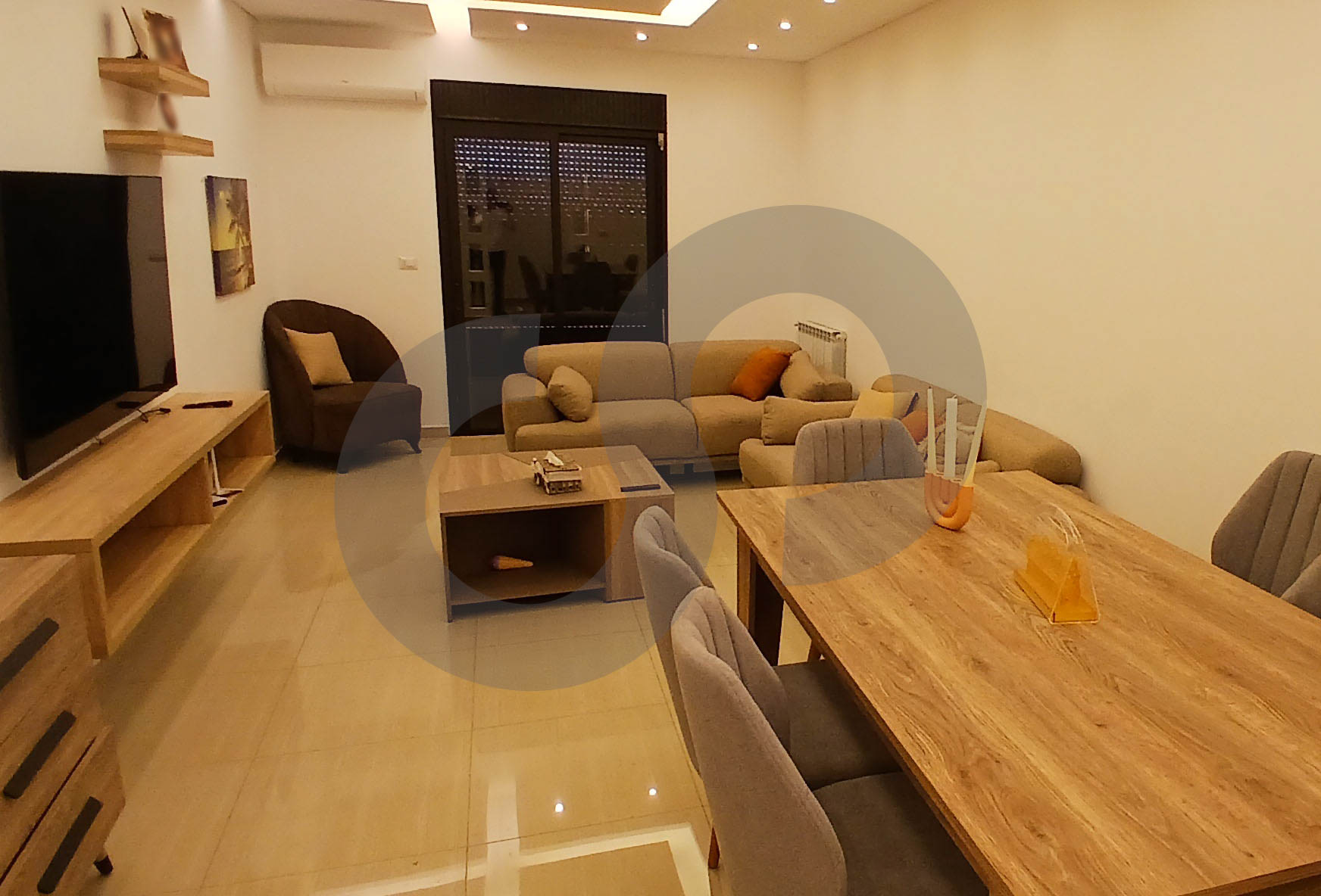 fully furnished, 2 balconies, parking, Amioun — الصورة 3