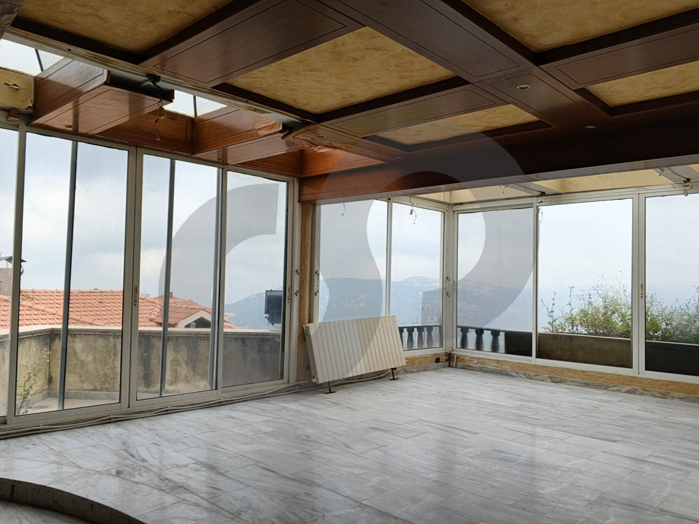 Luxury Duplex | 512 sqm | 300 sqm Terrace | Panoramic Mountain & sea View | Aley Town — الصورة 3