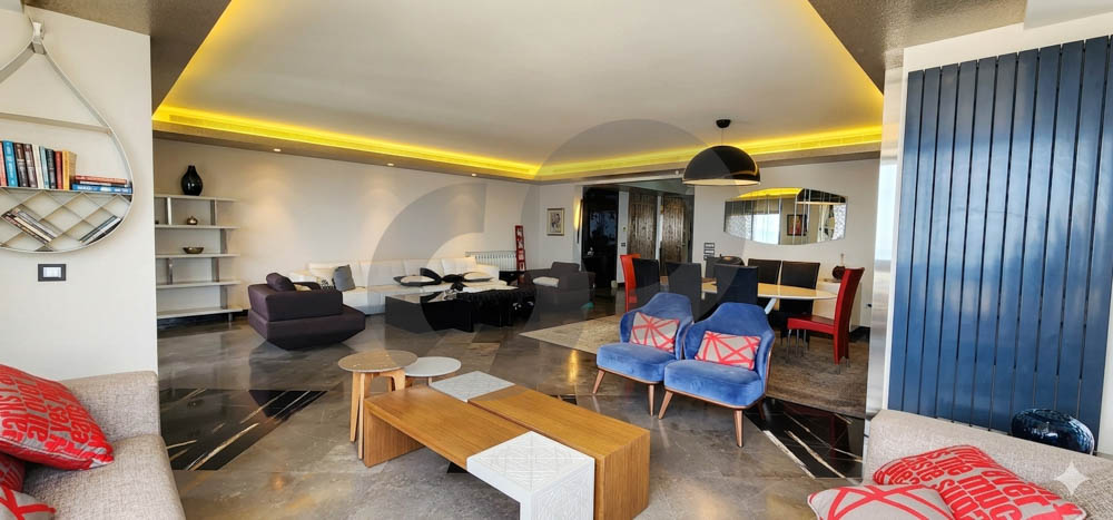 Unobstructed sea view , Relaxing Terrace, Modern decoration ,Metn-Mtayleb — الصورة 3