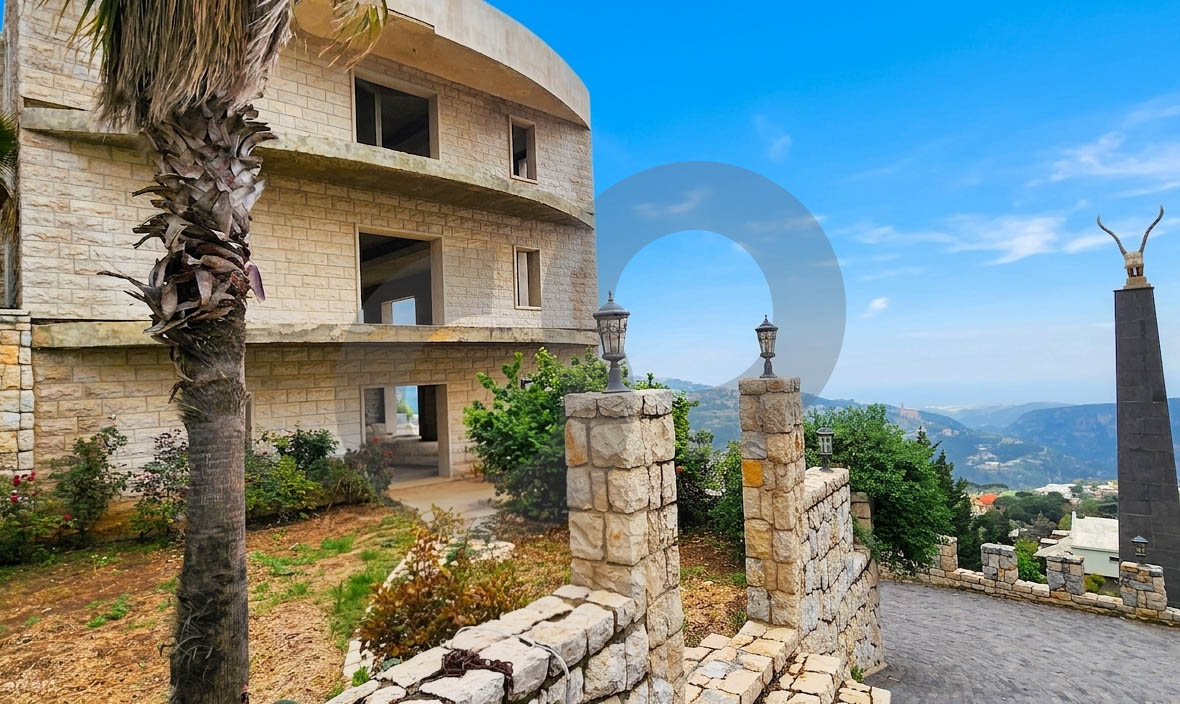 panoramic view, calm area, garden, Bikfaya, Metn — الصورة 3