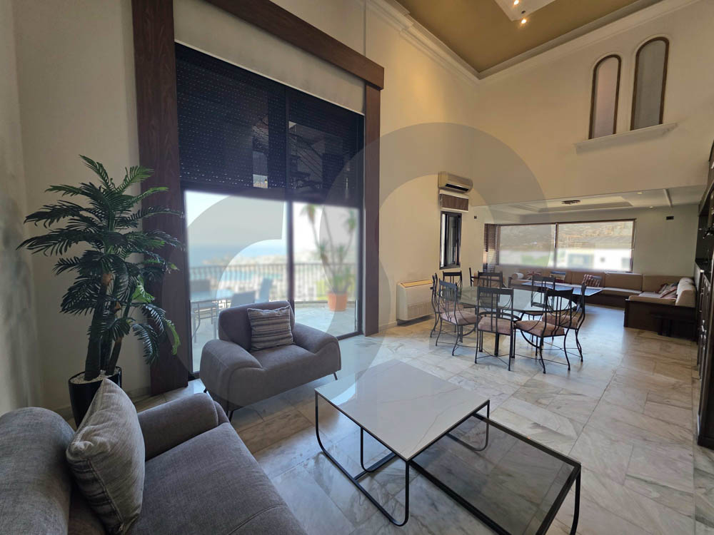 FULLY FURNISHED TRIPLEX / PANORAMIC SEA VIEW / SAHEL ALMA-KESEROUAN — الصورة 2