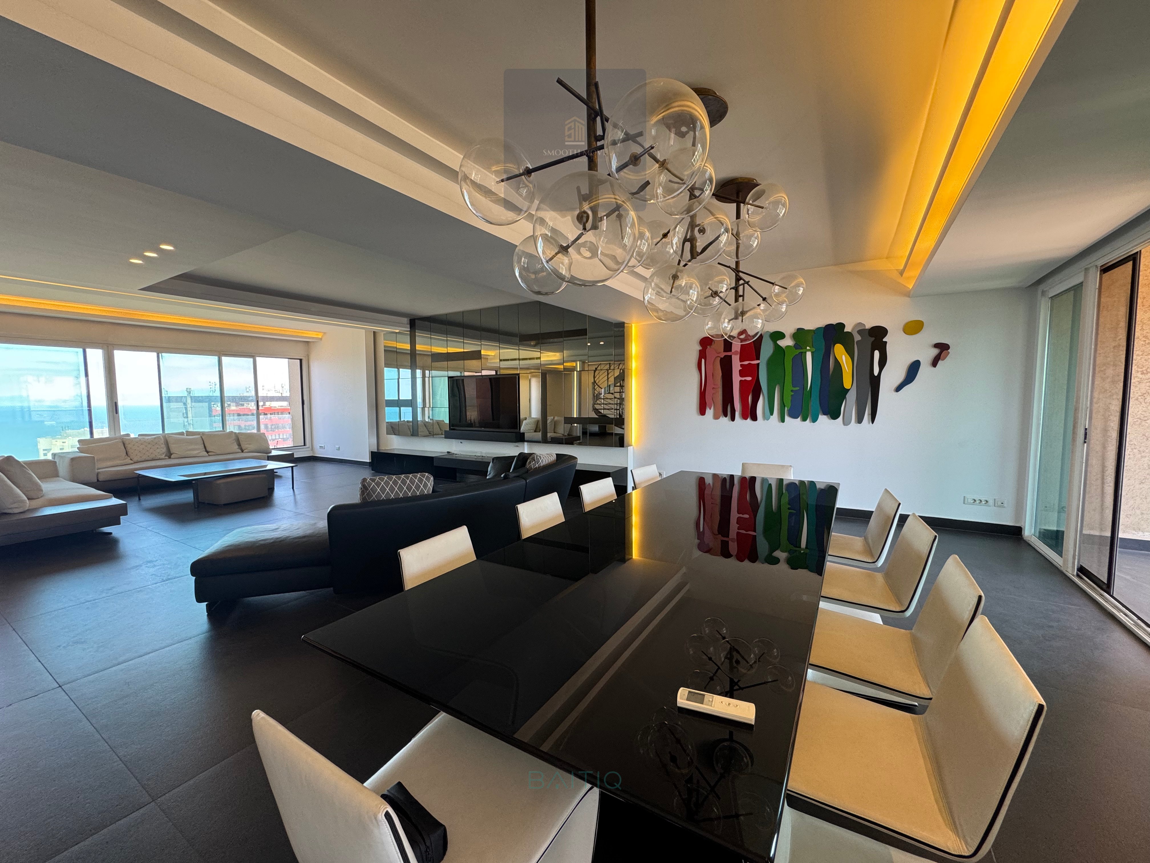 Stunning Seaview Penthouse for Sale in Ras Beirut — الصورة 3