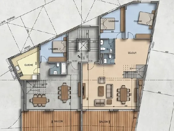 Duplex for Sale in Cornet Chahwan — الصورة 2