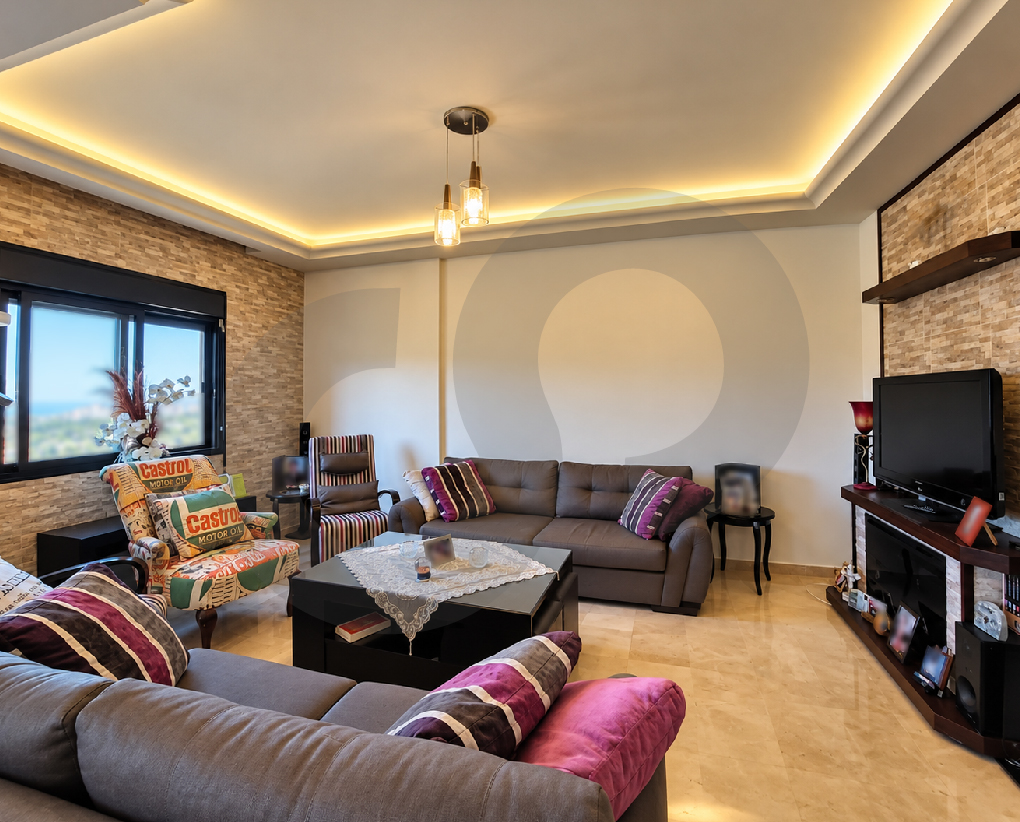 Well maintained building/Partial mountain view/Metn/Mansourieh — الصورة 2