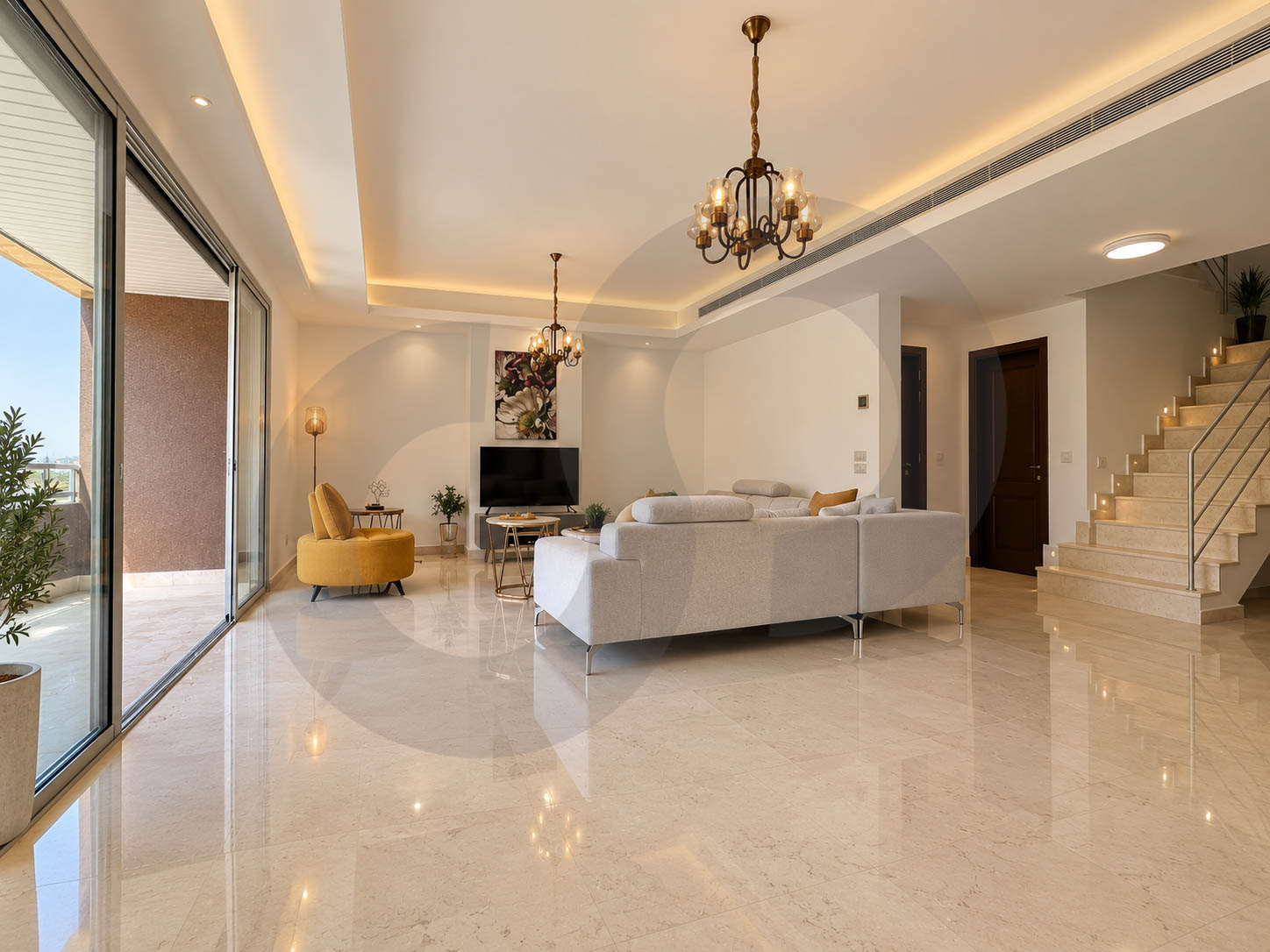 DUPLEX/spacious layout/elegant decoration/PRIME LOCATION/METN-JAL EL DEEB — الصورة 3