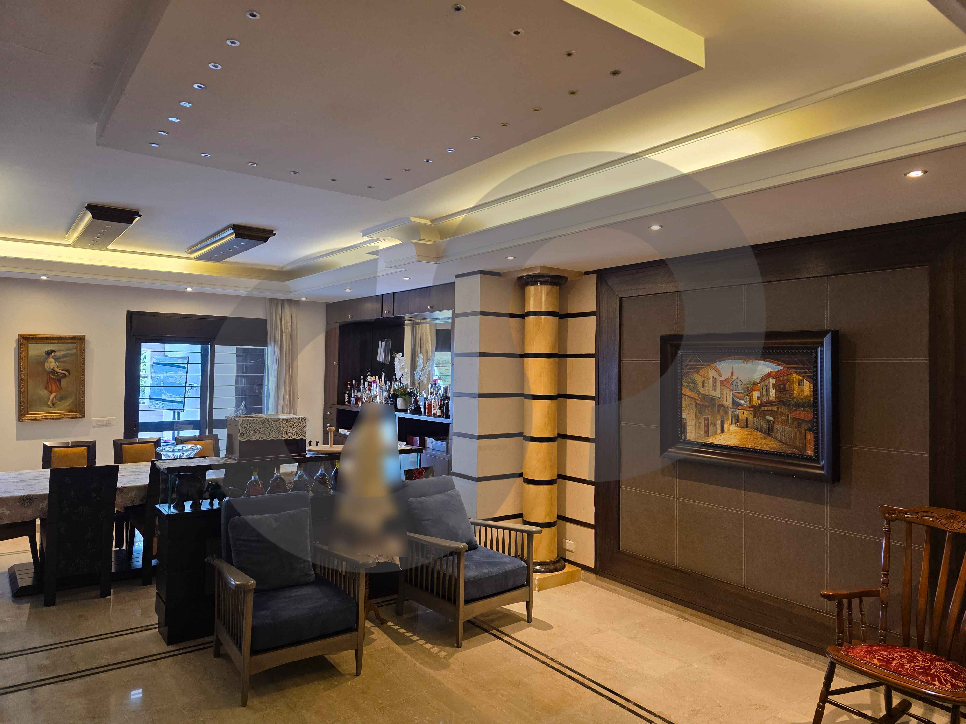 Panoramic Sea & Mountain Views | furnished /Prime FIYADIYEH/Baabda — الصورة 3