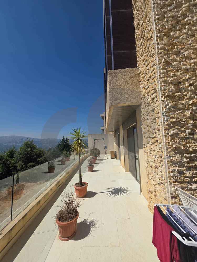 Fully Furnished/Terrace/Panoramic View/BROUMANA-METN — الصورة 3