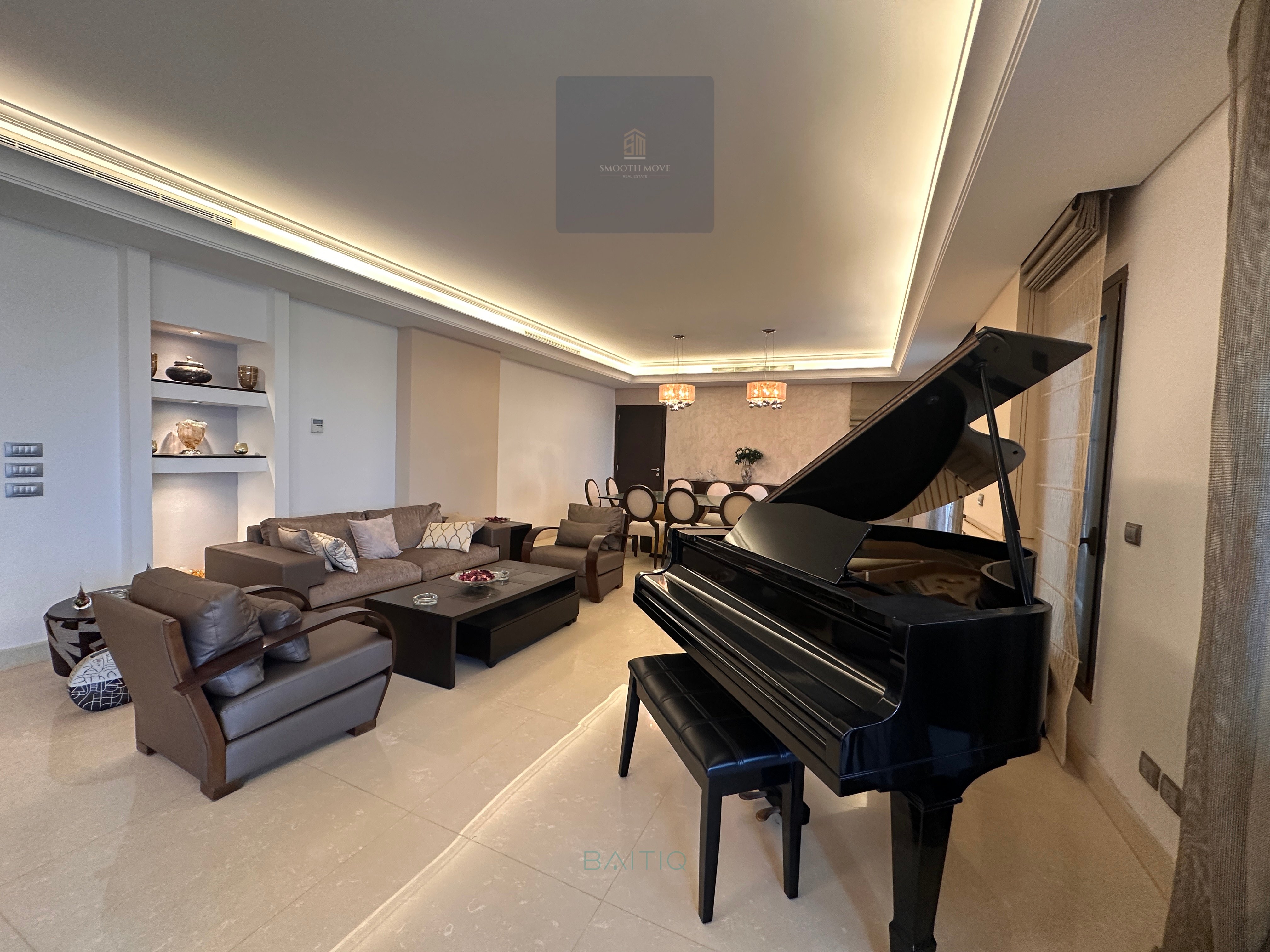 Spacious Seaview Apartment for Sale in Ain Al Mraiseh, Beirut — الصورة 6