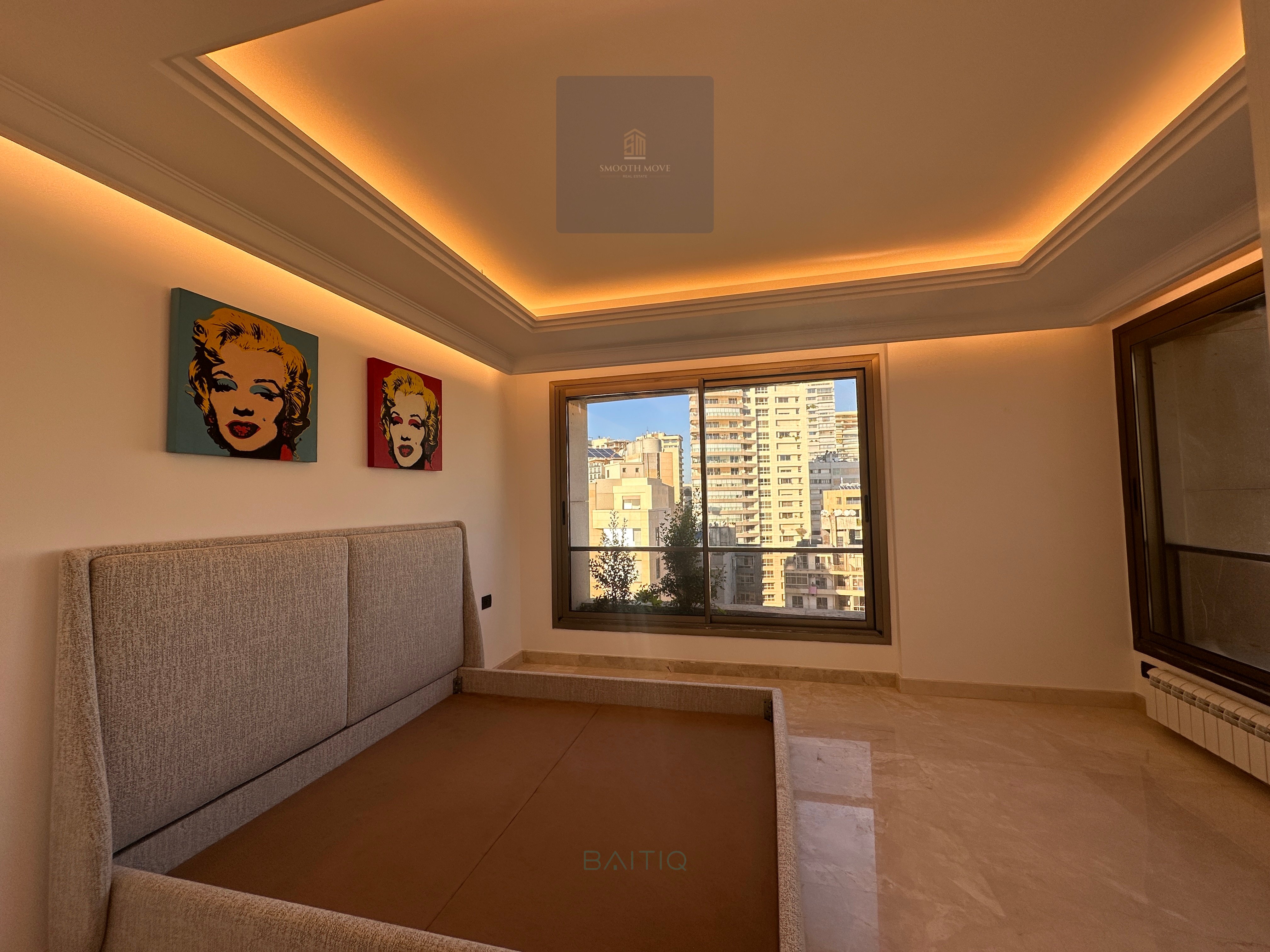 Stunning Furnished Apartment with Seaview for Rent or Sale in Rawche, Beirut — الصورة 3