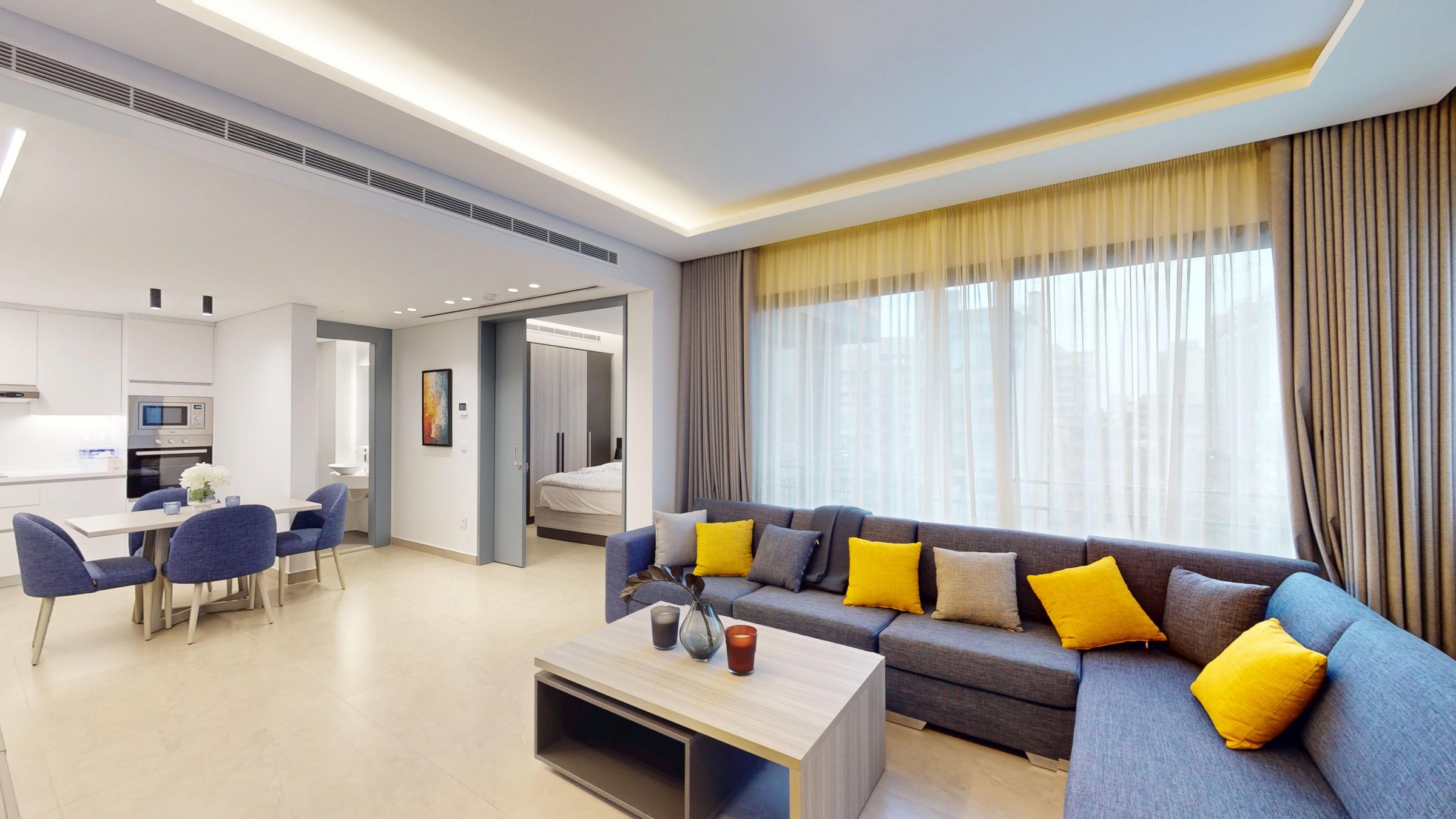 Furnished 1-Bedroom Apartment for Rent in Achrafieh (Apt 701) — الصورة 2