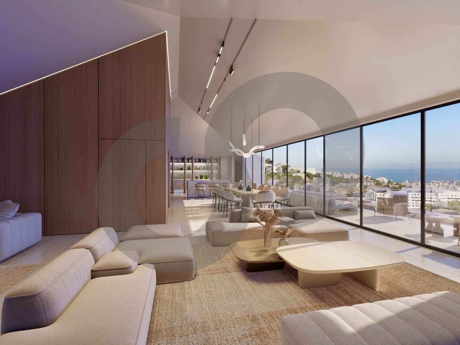 Payment facilities/panoramic view/high-end finishing/luxurious apartments/BSALIM,METN — الصورة 3