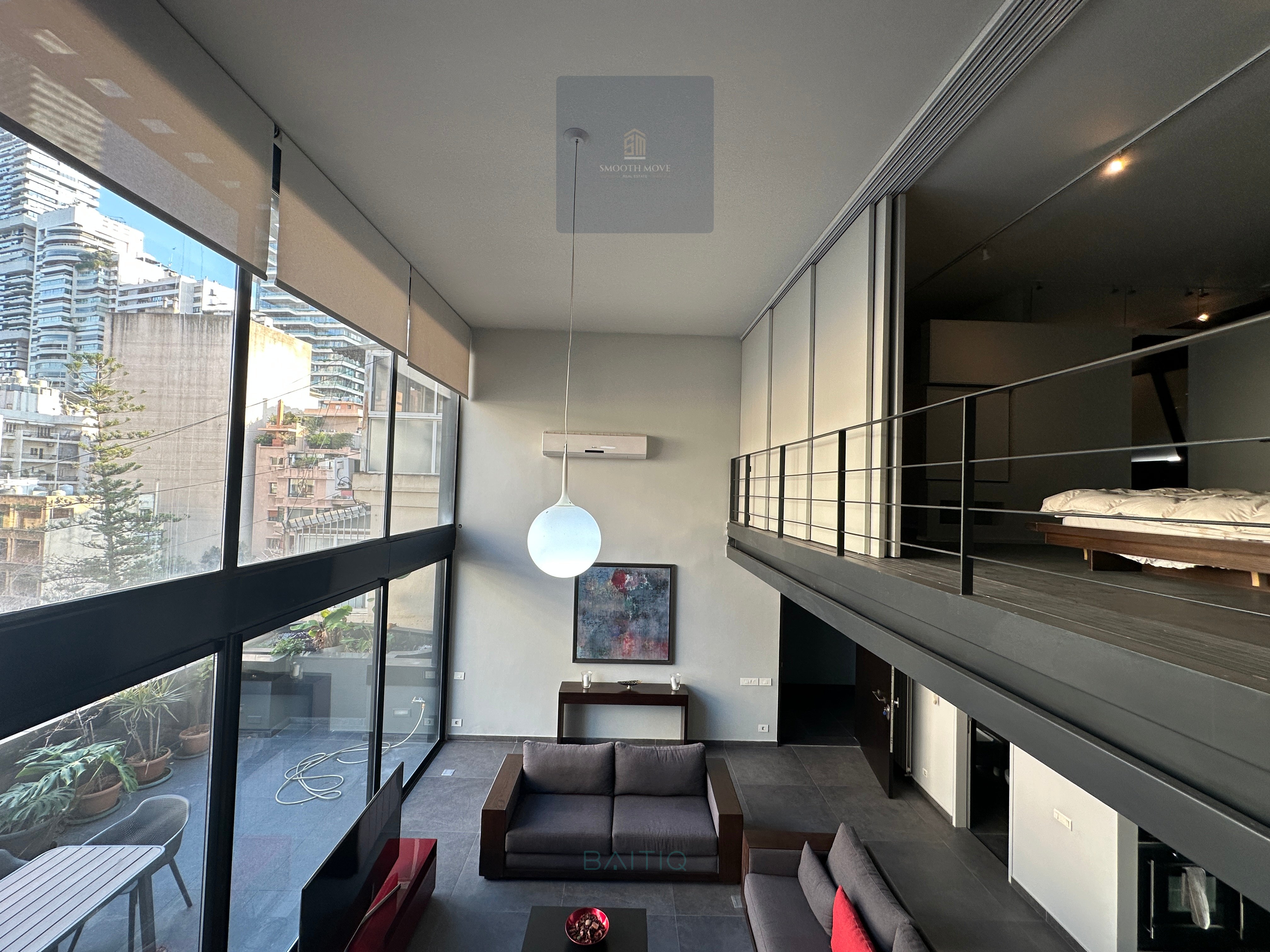 Furnished Loft with Terrace for Rent or Sale in Achrafieh — الصورة 8