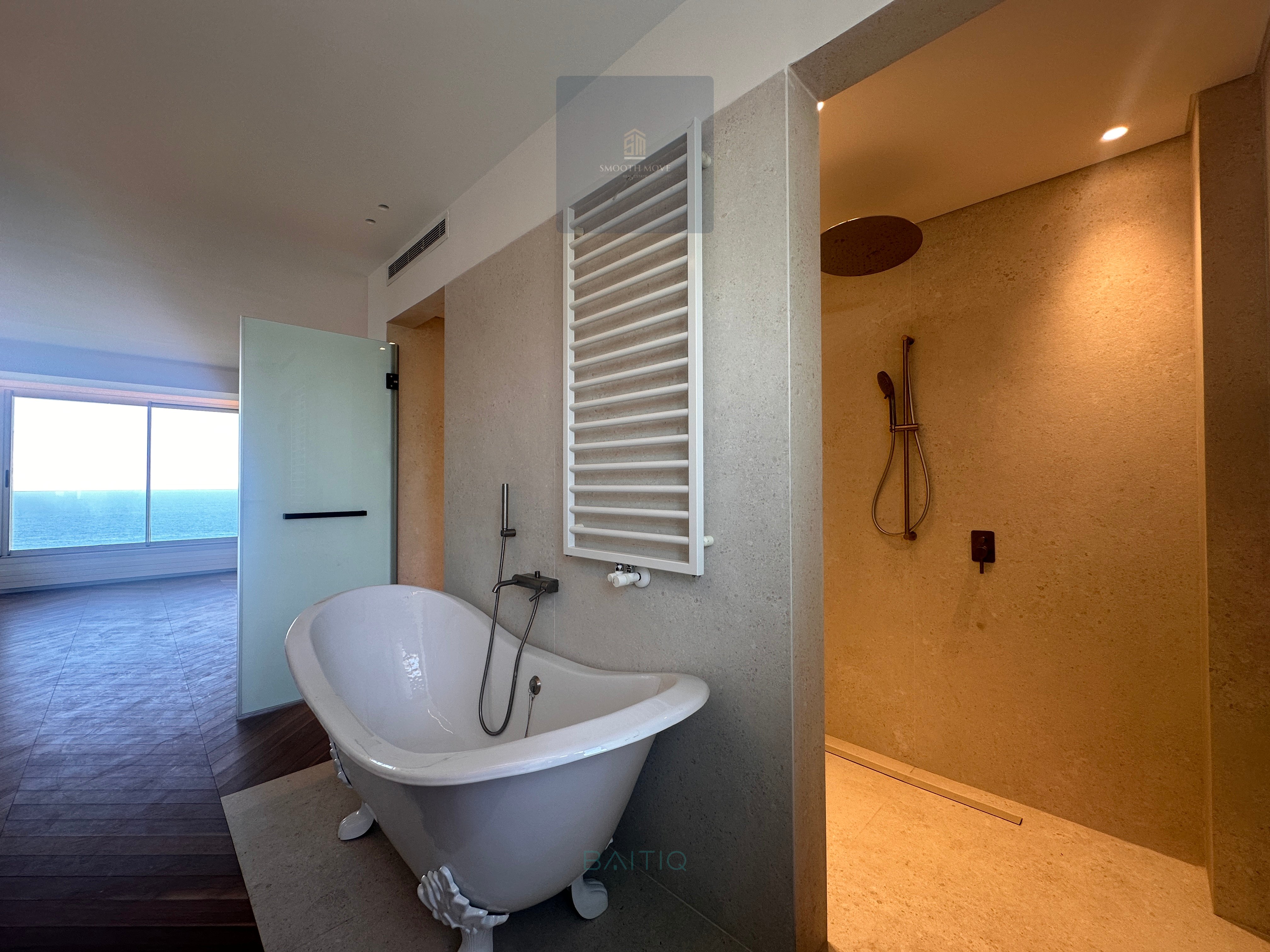 Sleek Seaview Apartment for Sale in Rawche, Beirut — الصورة 9