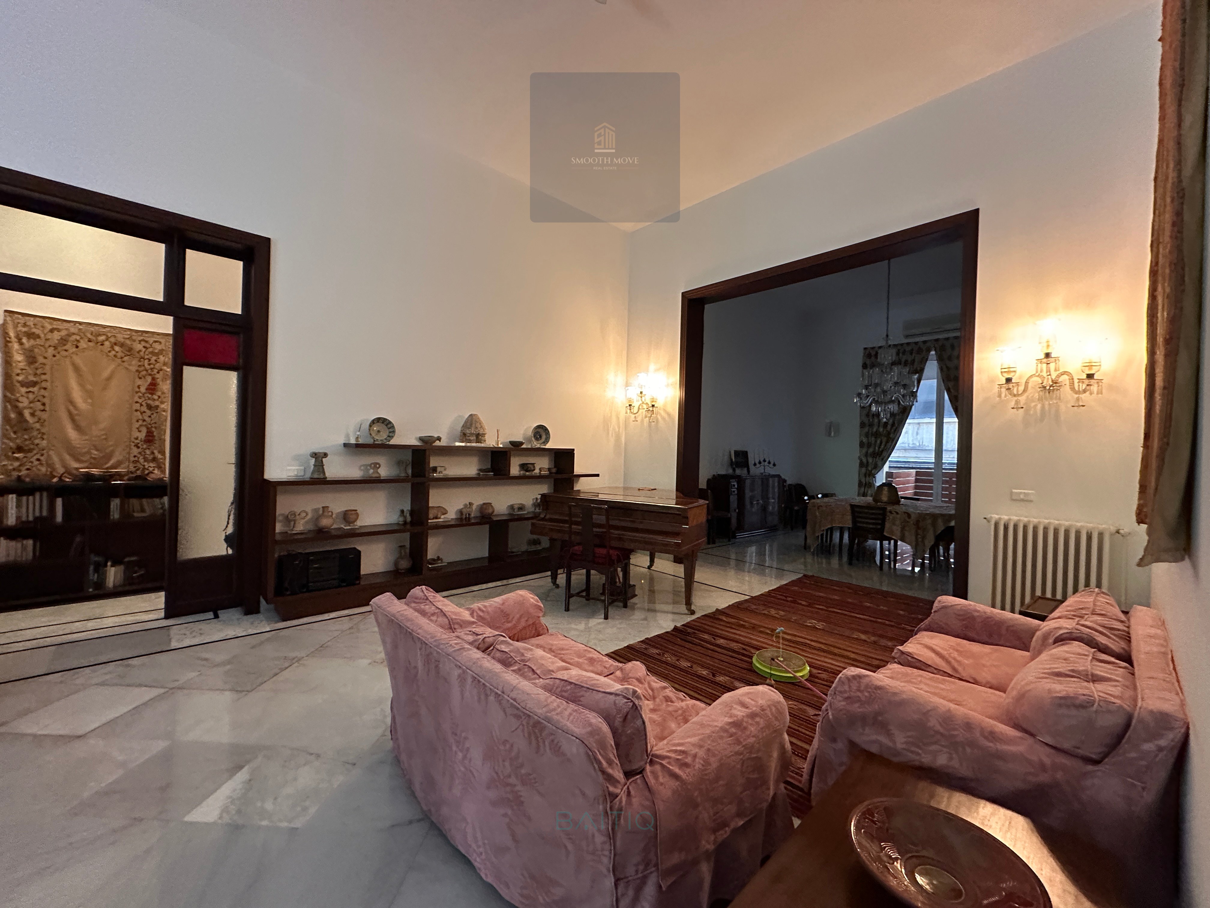 Charming Ground-Floor Apartment With Private Garden for Rent in Carré d’Or Achrafieh — الصورة 11