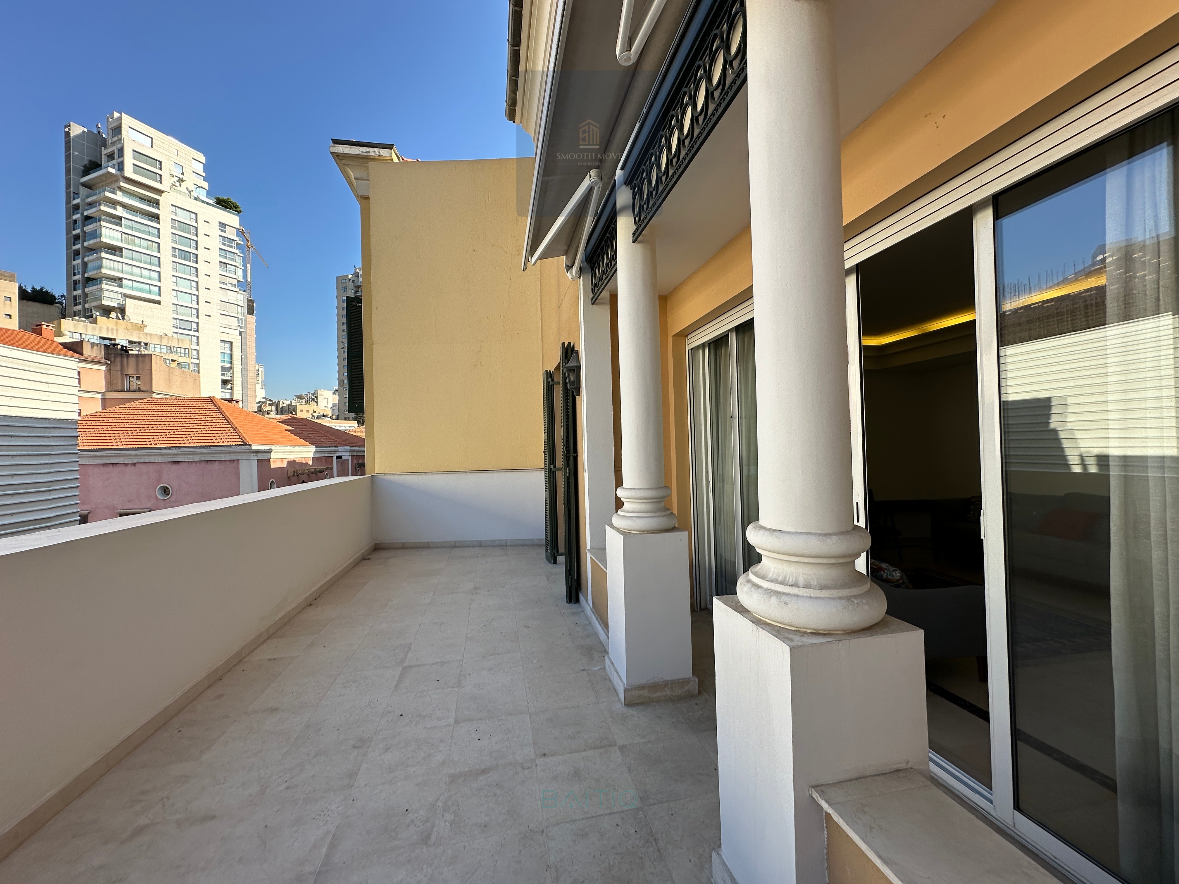 Spectacular Apartment With Terrace and Garden for Rent or Sale in Saifi Village, Beirut