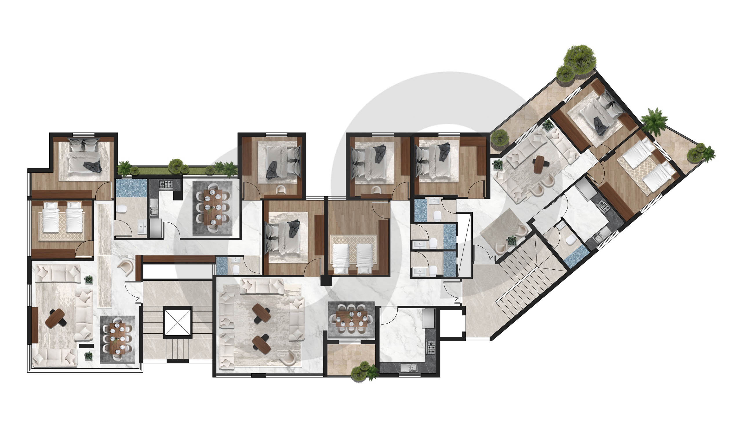 Apartment under construction for sale/35,000$ 1st payment/NAKHLEH-KOURA — الصورة 2