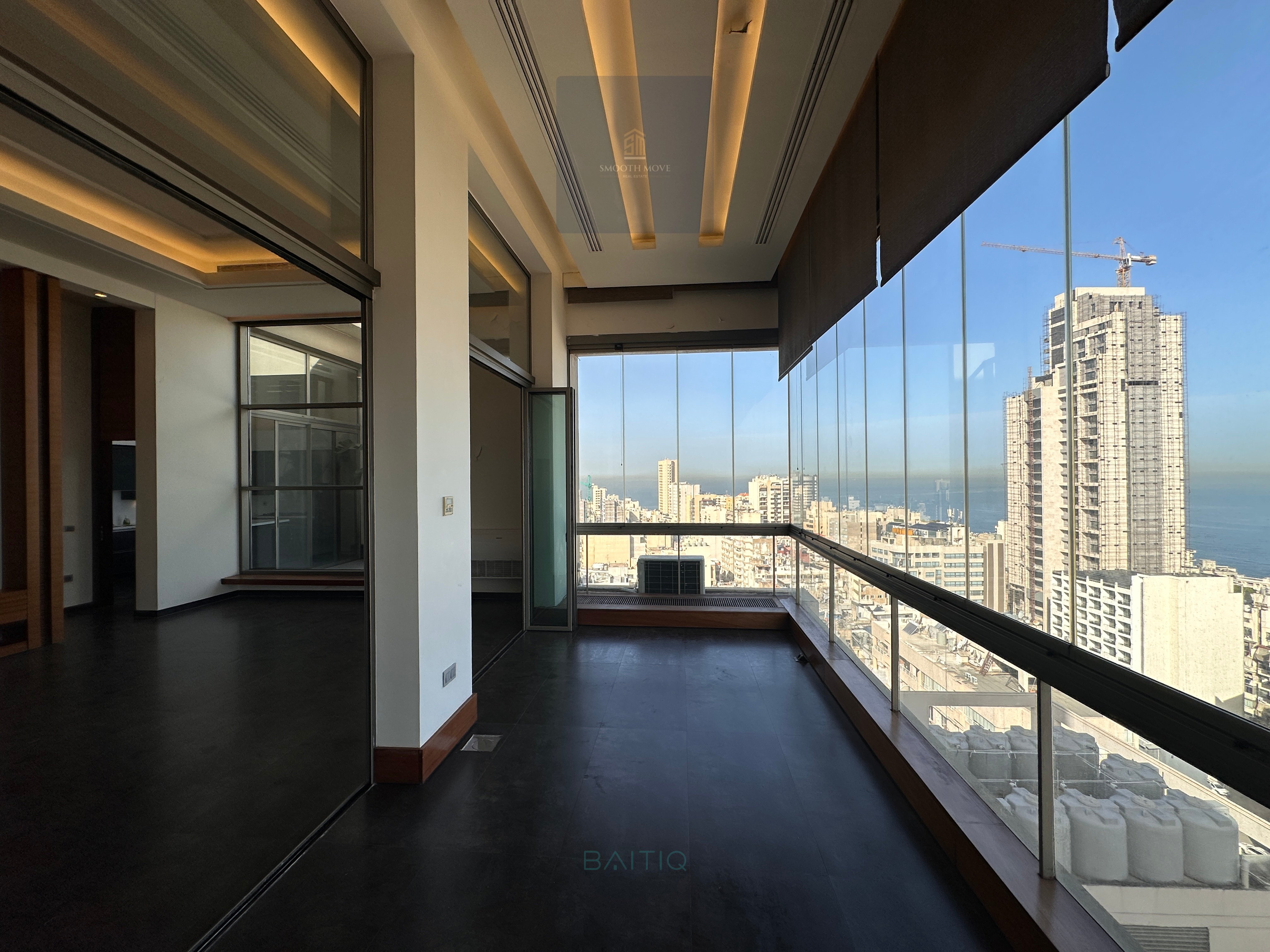 Breathtaking Loft-Style Seaview Apartment for Sale in Hamra, Beirut