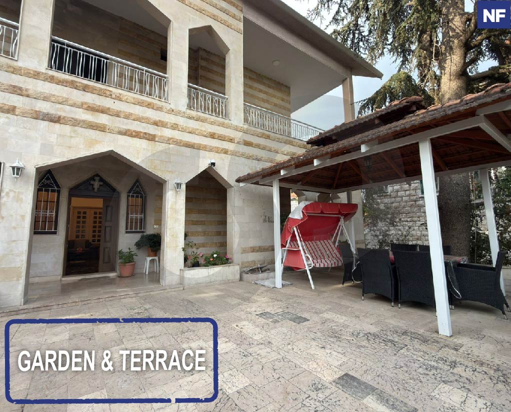 Luxurious Villa for Rent in Ajaltoun