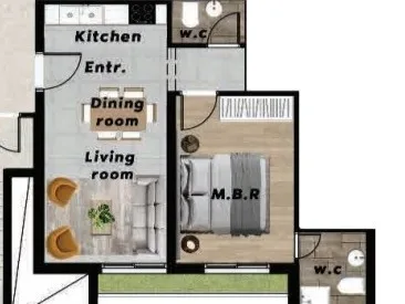 Apartment for Sale in Adliyeh, Beirut, Lebanon — الصورة 2