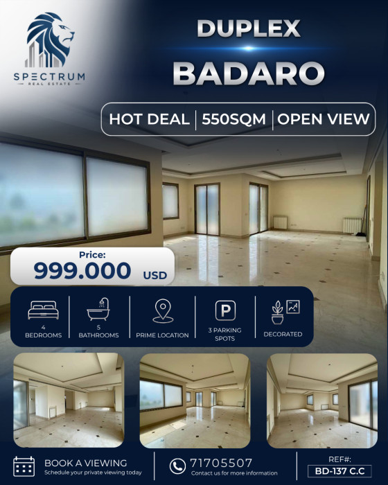 Duplex For Sale In Badaro