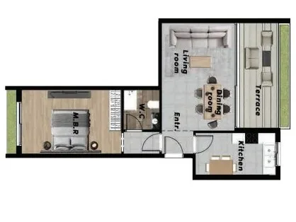 Apartment for Sale in Adliyeh, Beirut, Lebanon — الصورة 2