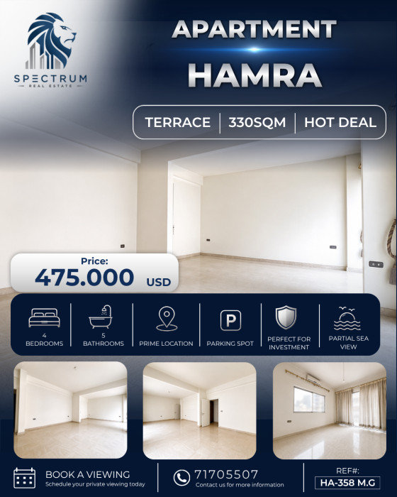 Apartment For Sale In Hamra