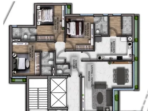 Apartment for Sale in Verdun, Beirut, Lebanon