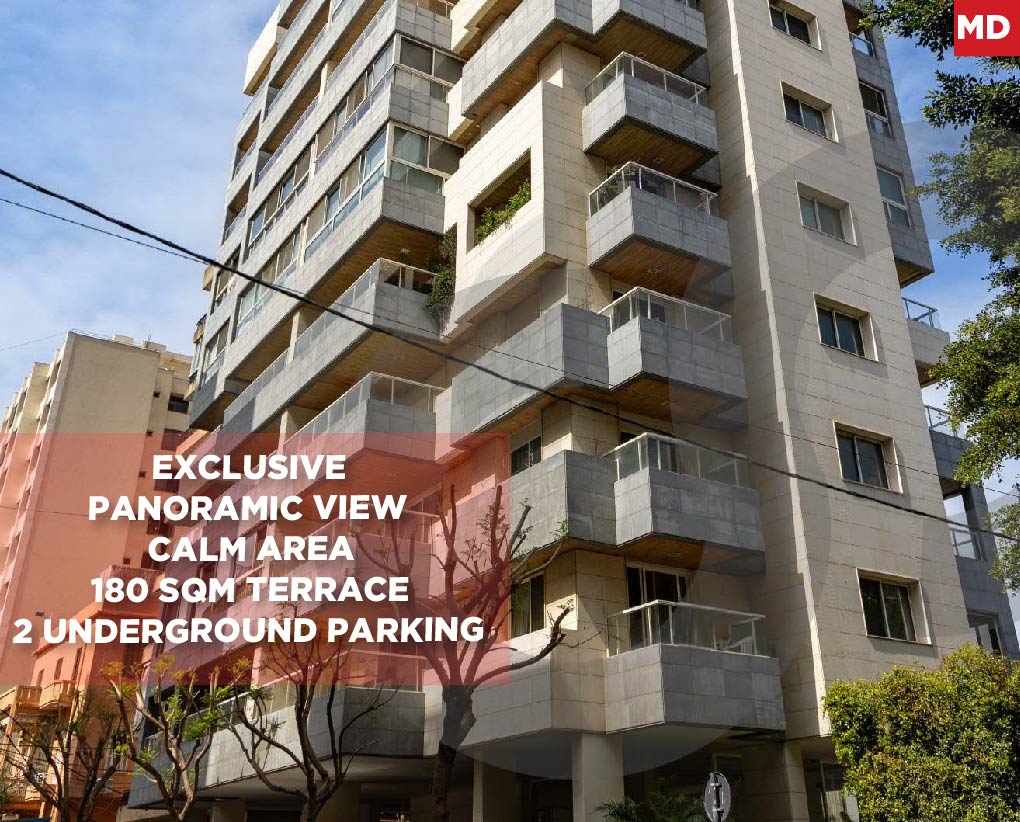 ADLIEH /Penthouse / Terrace City & Moutain view