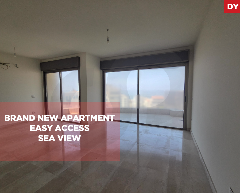 Brand new apartment/prime location/easy access/Sea view/KASLIK-KESEROUAN