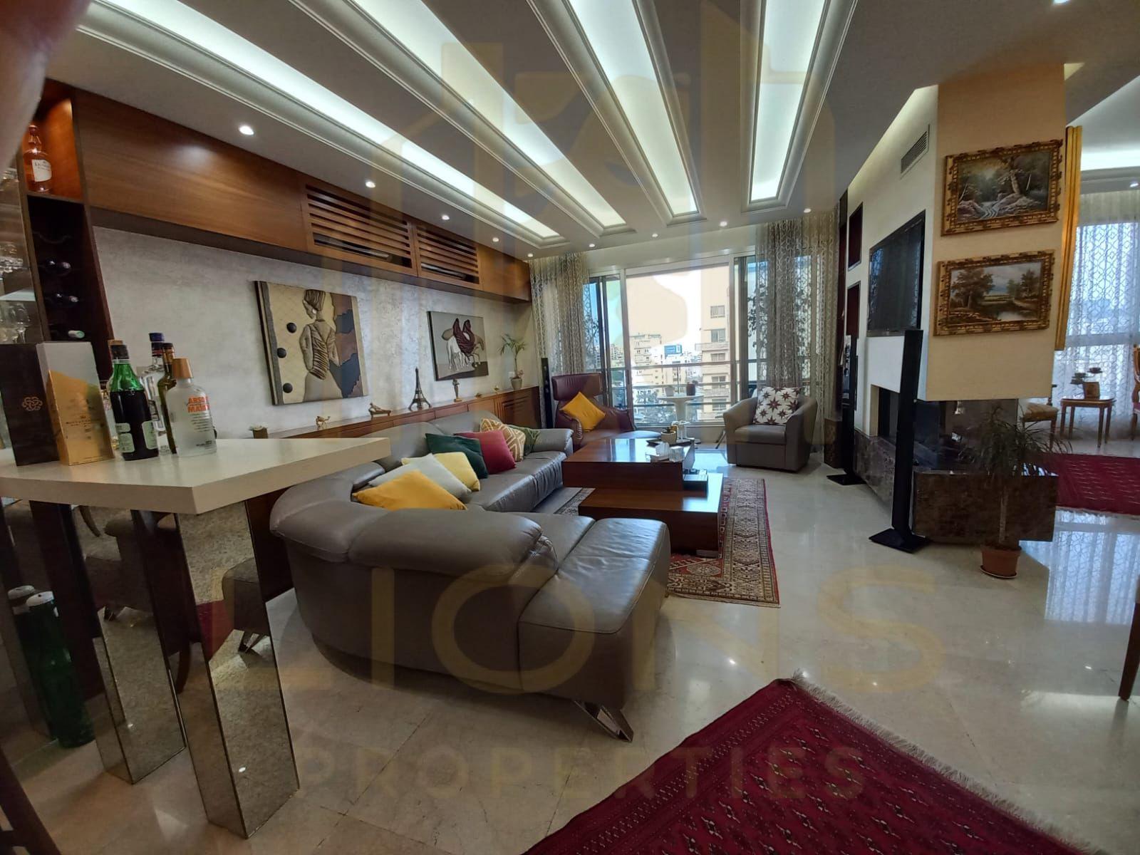 Metn Ain remmeneh Apartment for Sale 187m2 — الصورة 3