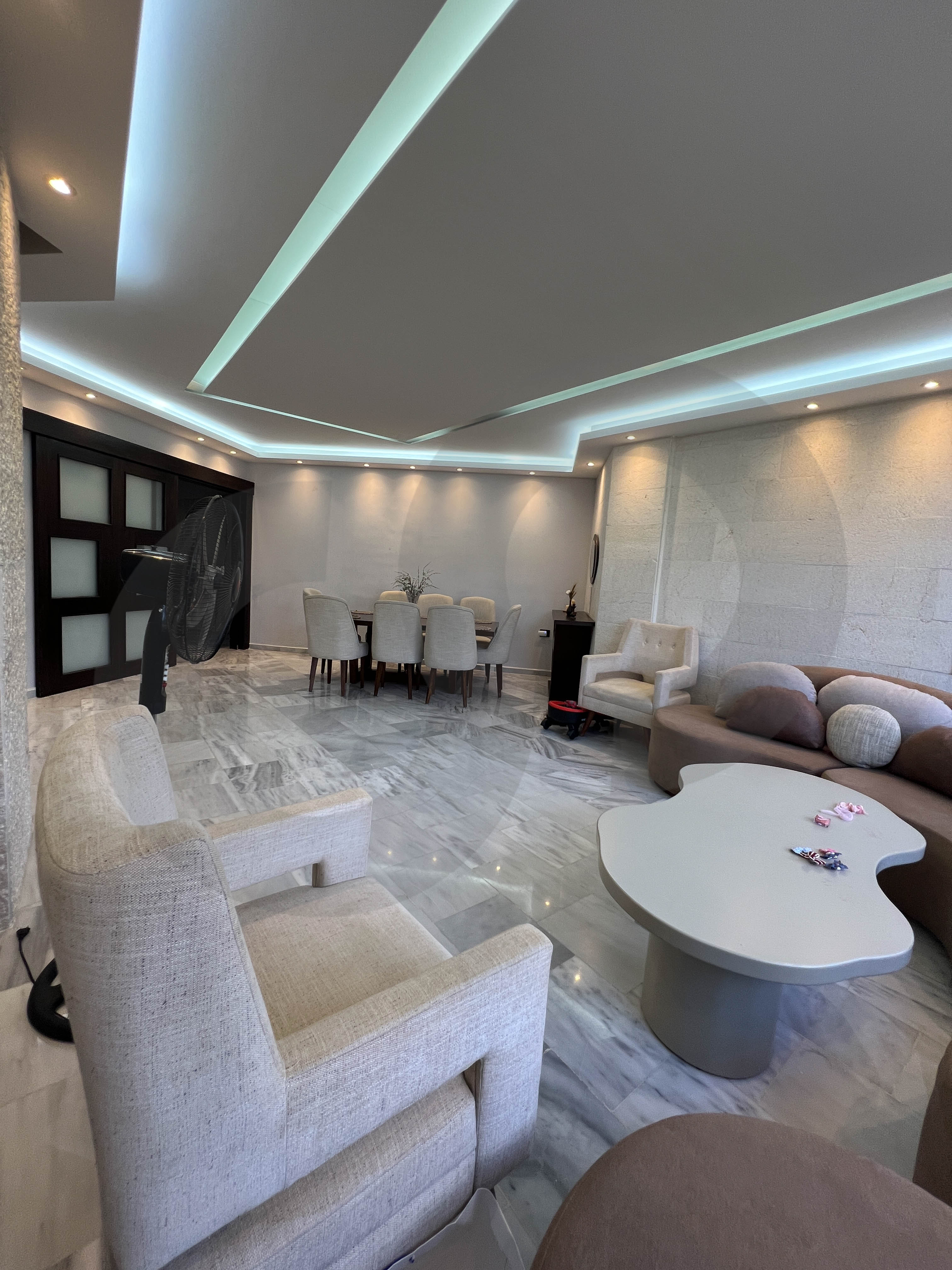 Mountain View/Fully decorated/calm location/SOUK EL GHARB-ALEY — الصورة 3