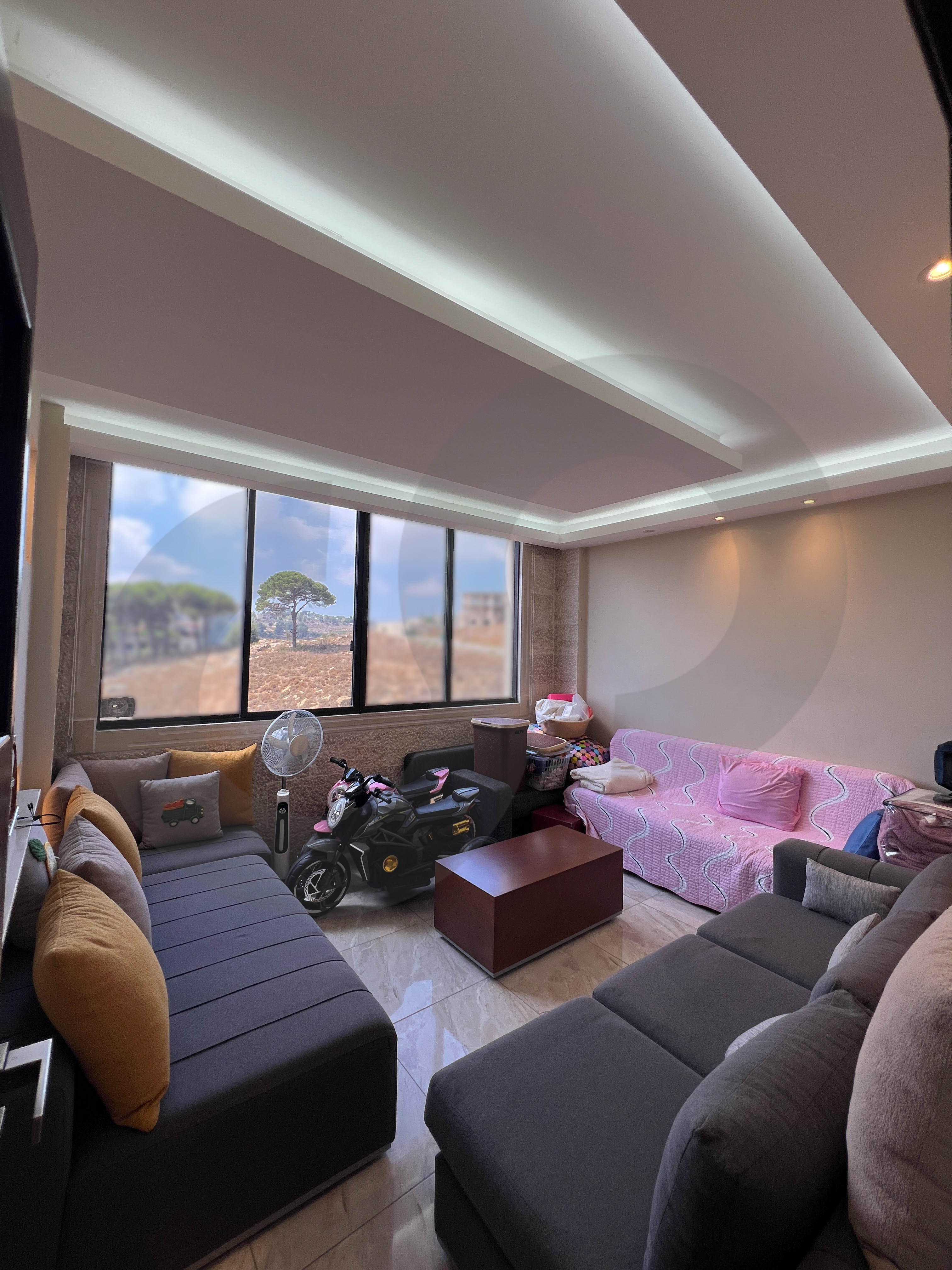 Mountain View/Fully decorated/calm location/SOUK EL GHARB-ALEY — الصورة 2