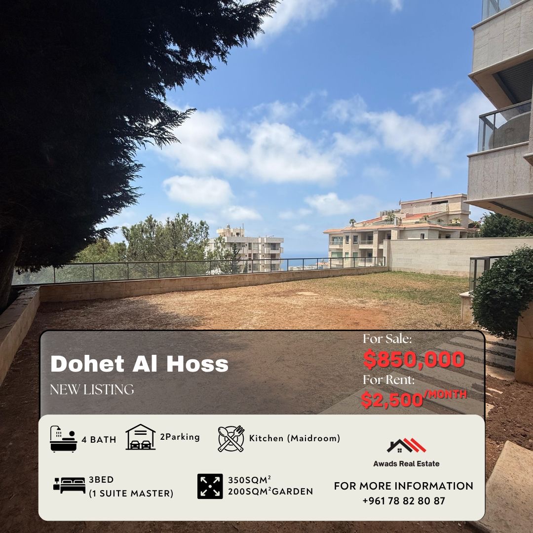 Apartment for Rent in Dawhet El Hoss