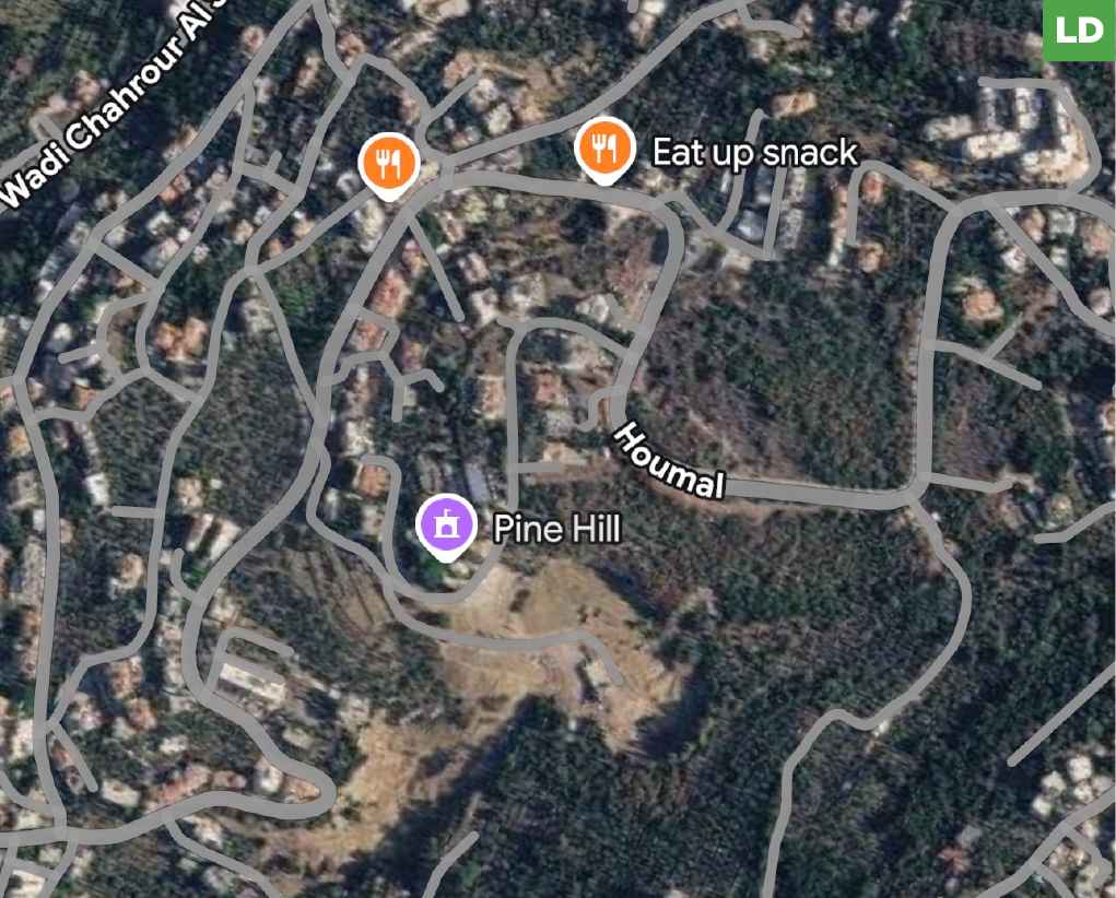 Flat Topography/LAND FOR SALE/WADI CHAHROUR ALEY