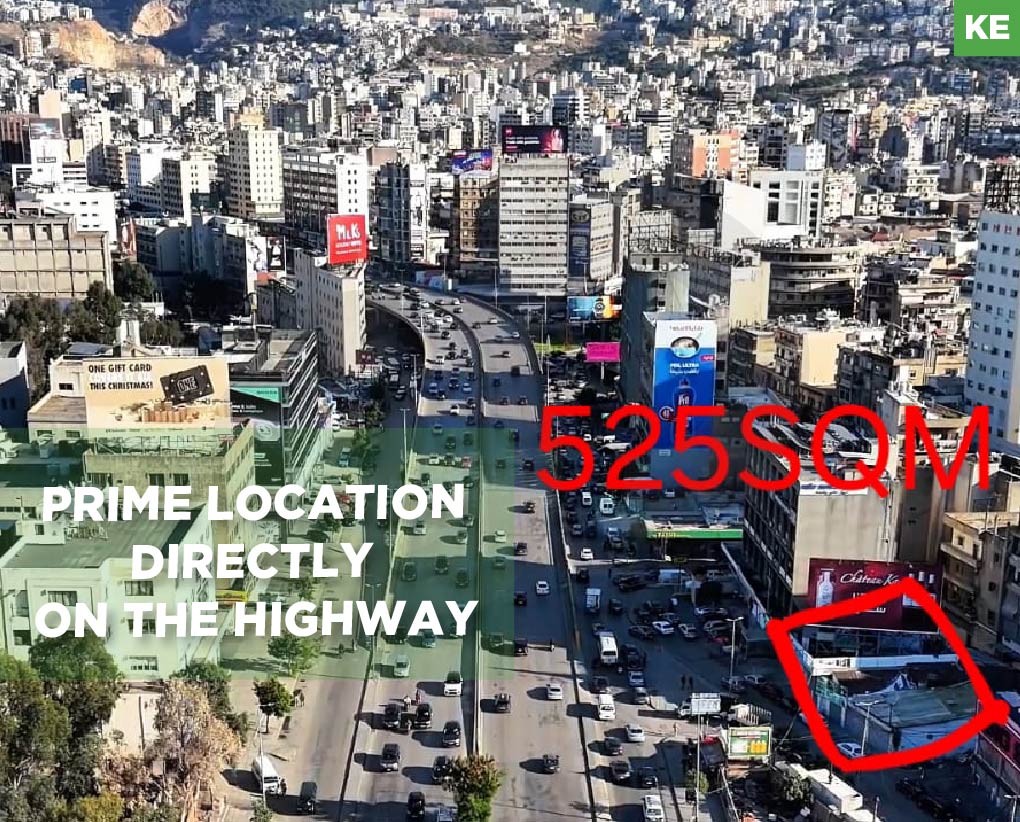 Land for Sale – 525 SQM | Prime Location BOURJ HAMMOUD