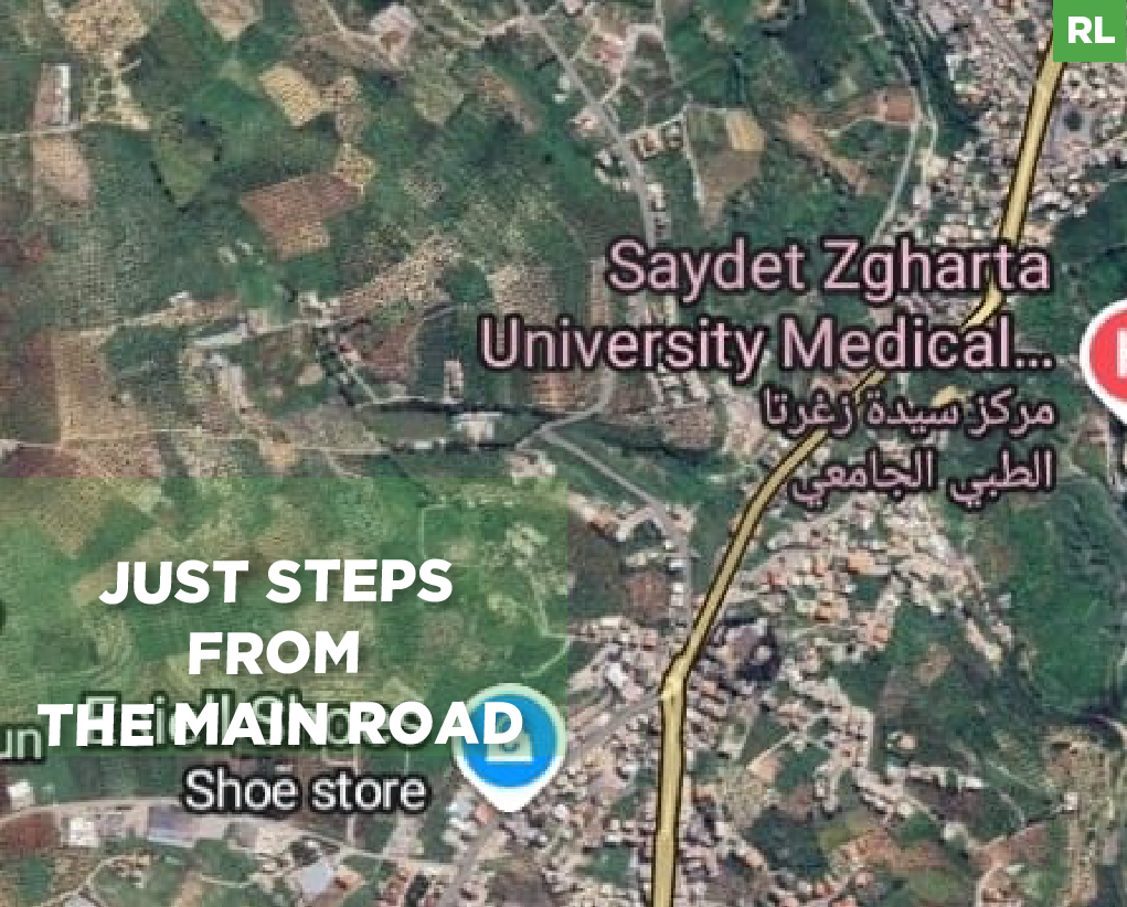 Land Just steps from the main road In Zgharta — الصورة 1