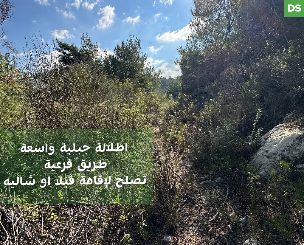 land on top of Azour with a panaromic mountain view