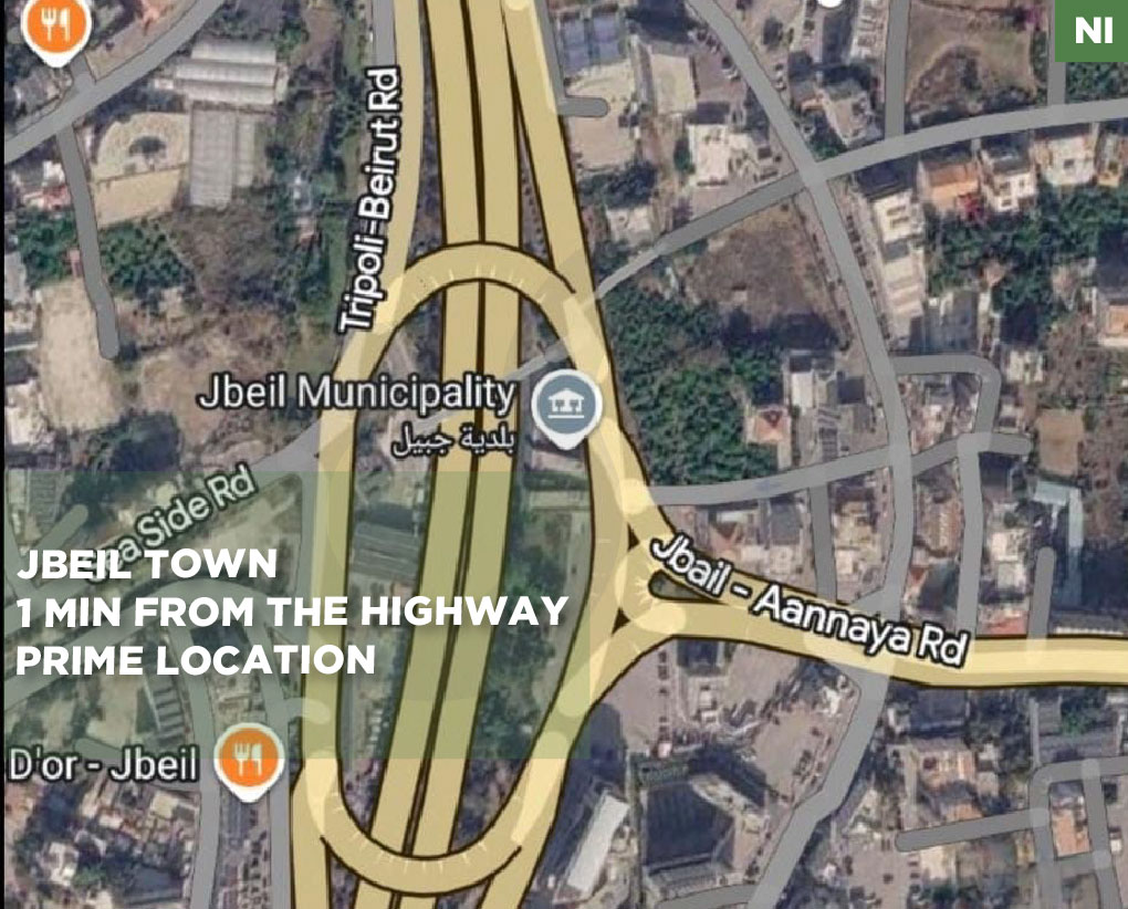 PRIME DEVELOPMENT LAND/Fully flat/min from the highway/jbeil — photo 1