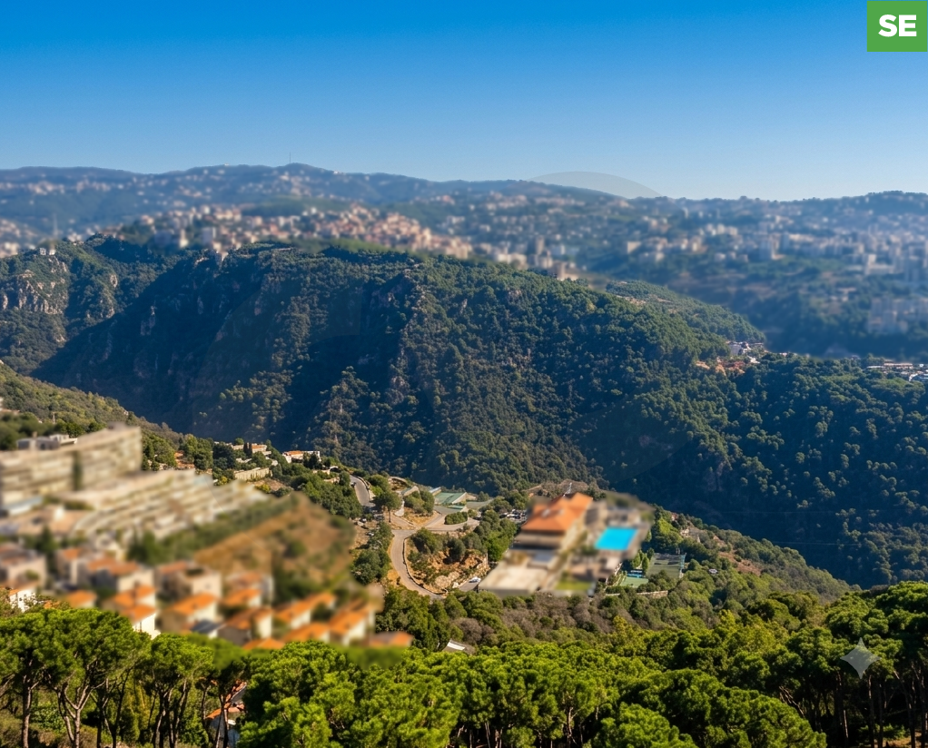 Prime land for Sale /unobstructed panoramic mountain view/JEITA-KESEROUAN