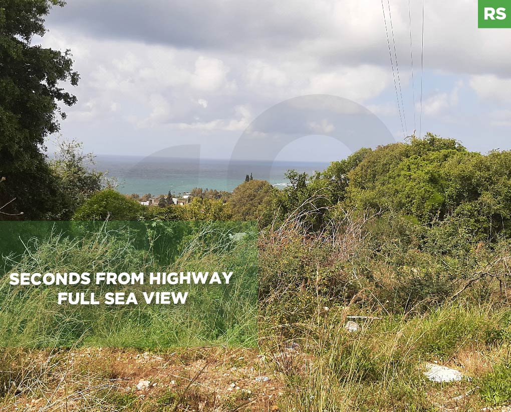 927 sqm land is now for sale in Amchit -Jbeil .