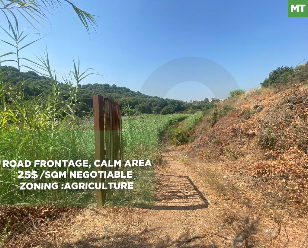 CALM AREA, LAND FOR SALE, ZGHARTA — الصورة 1